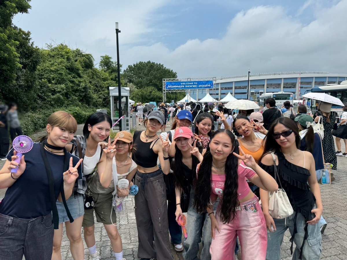 SUMMER SONIC 2024 BIG Respect for CHANMINA❤️‍🔥 #NoNoGirls #NNG