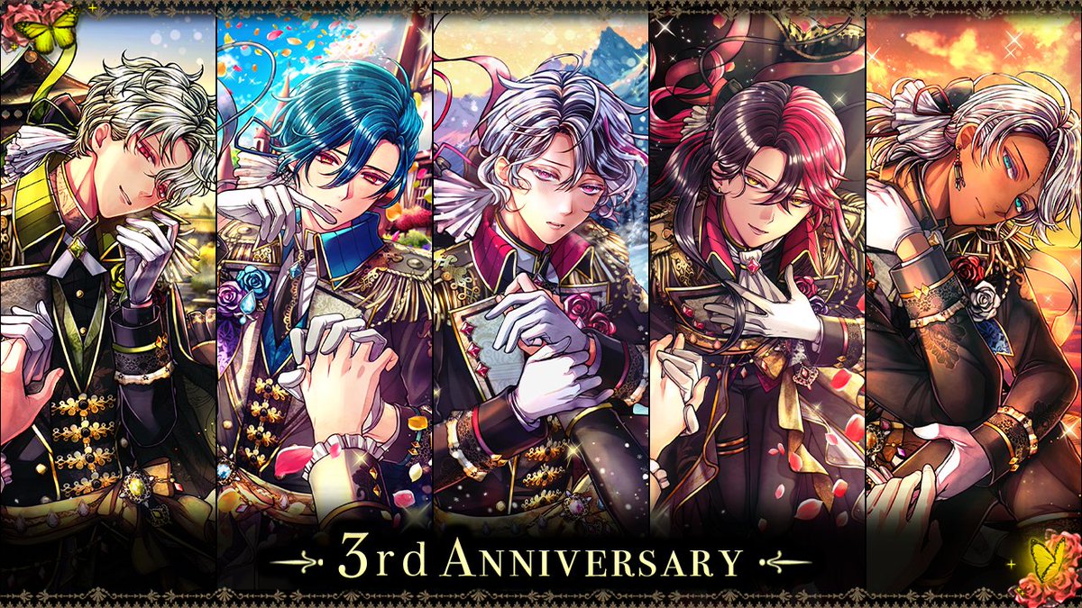3rd Anniversary】 悪魔執事と黒い猫は12月24日に3周年を迎えます🌹 15