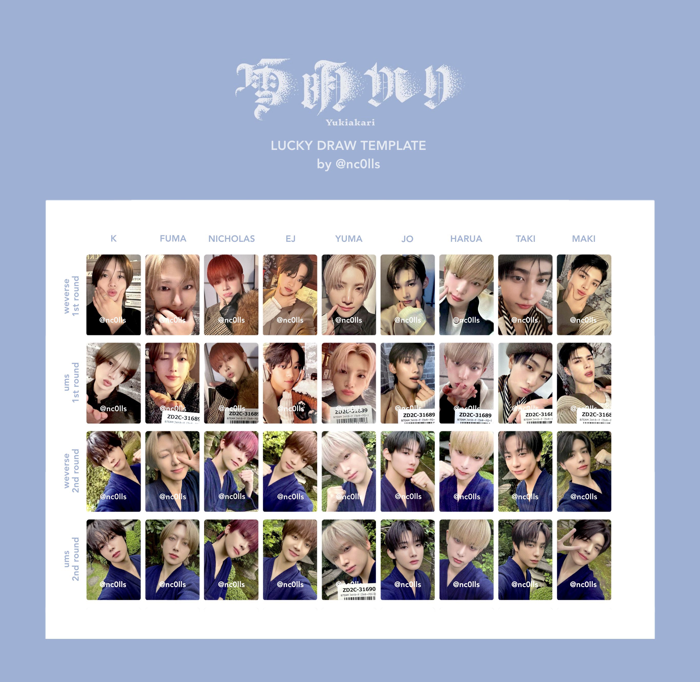 &team andteam nicholas ニコラス 青嵐 ショーケーストレカ &TEAM