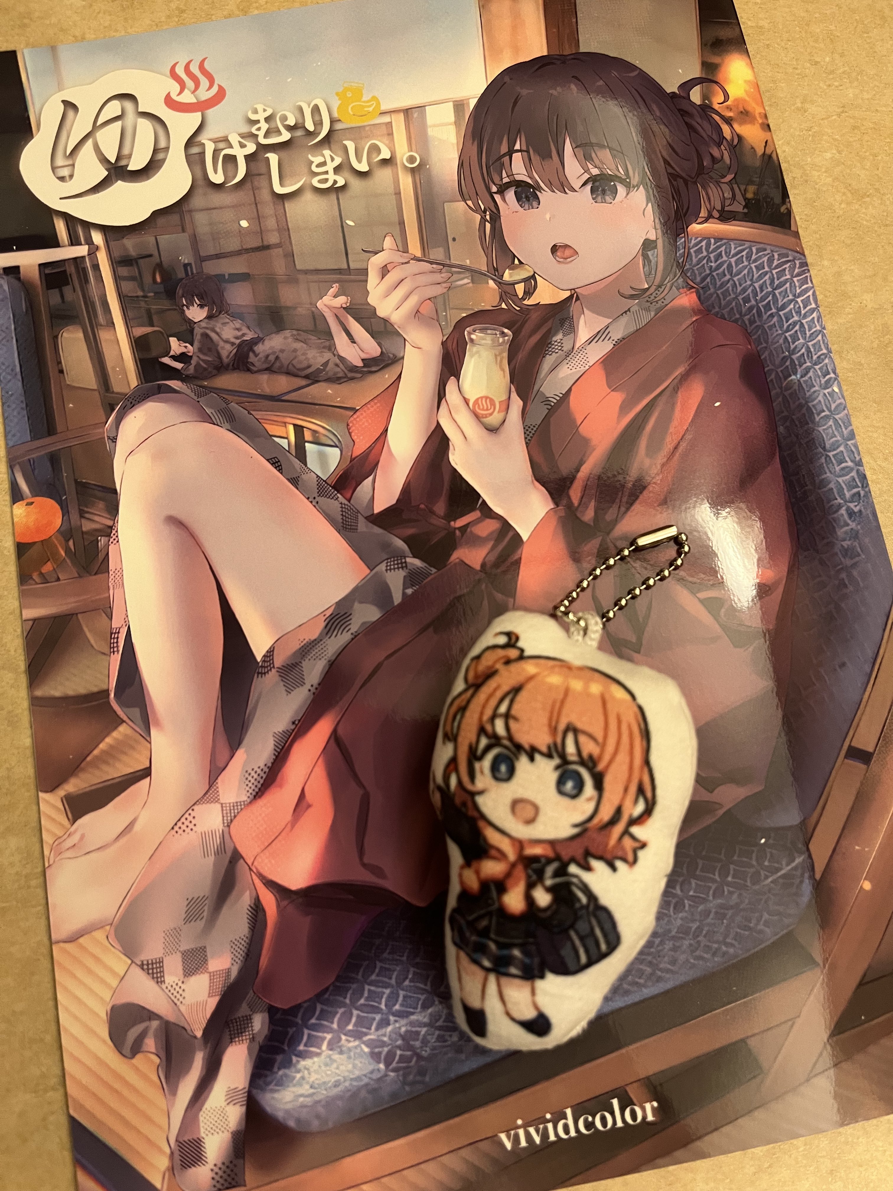 ぽんかん8 コミケ106 vividcolor 俺ガイル直筆サインアクリルボード