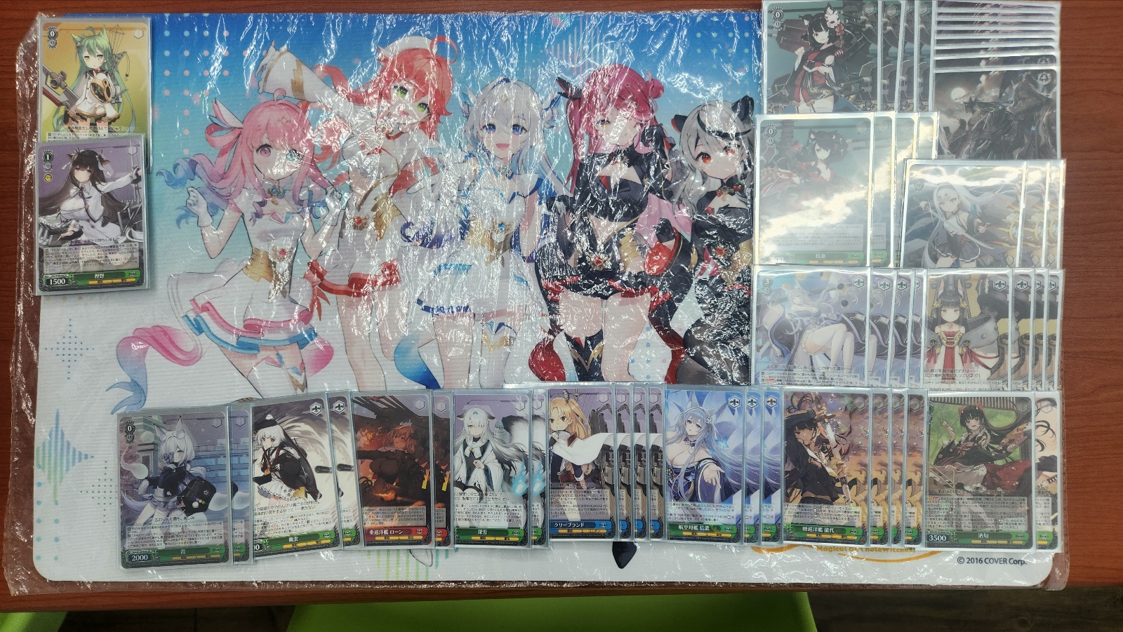 ヴァイスシュヴァルツ アズールレーン 8門デッキ 今期使用予定8門