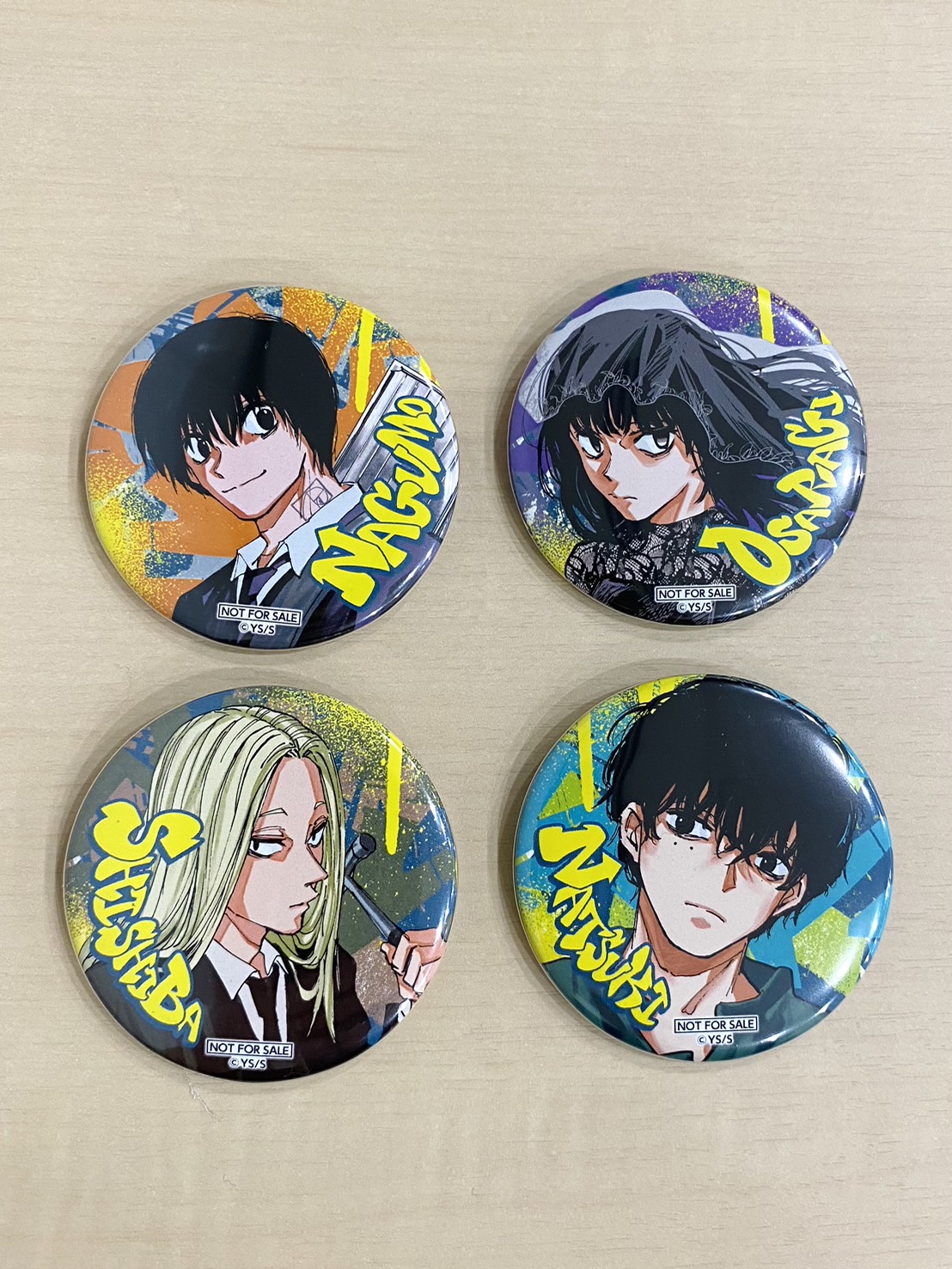 サカモトデイズ 南雲 台湾限定 缶バッジ 50点 サカモトデイズ 南雲