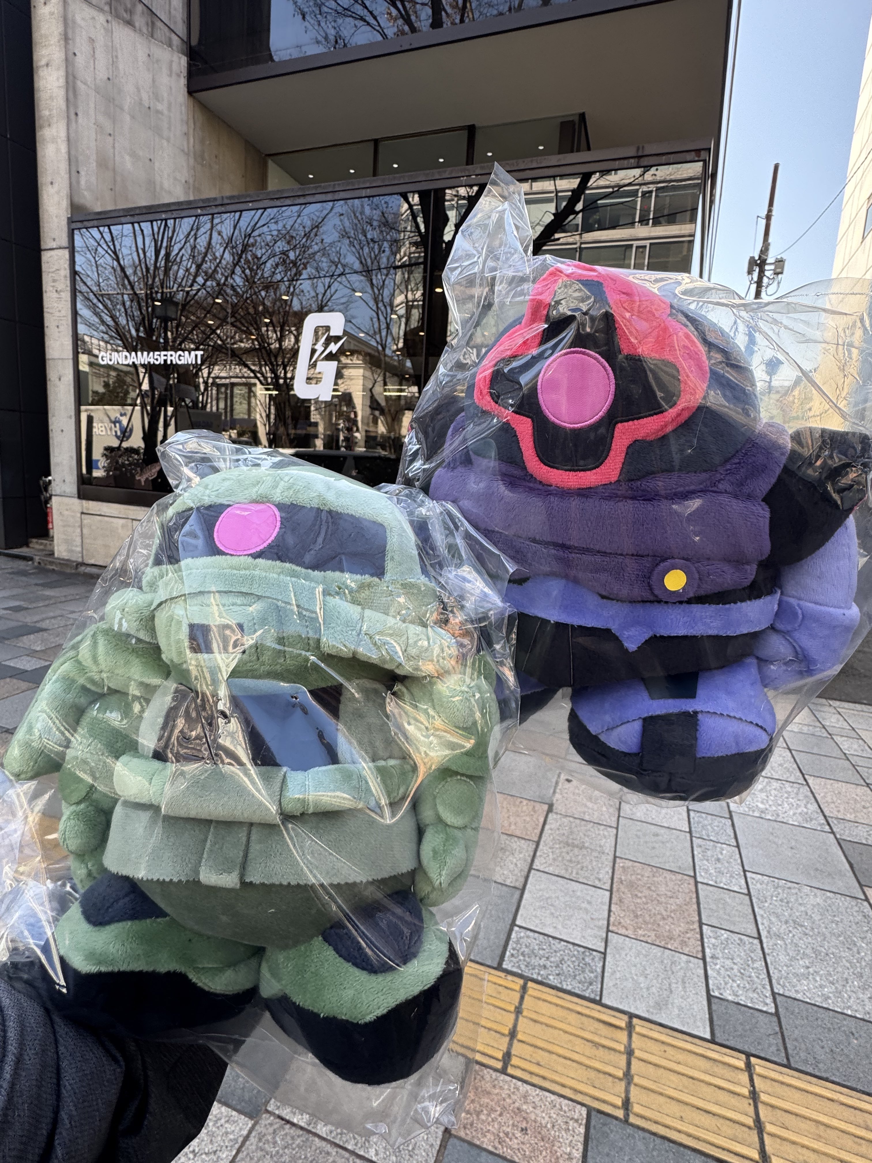 ガンダム × fragment ザク ぬいぐるみ GUNDAM45FRGMT ガンダム