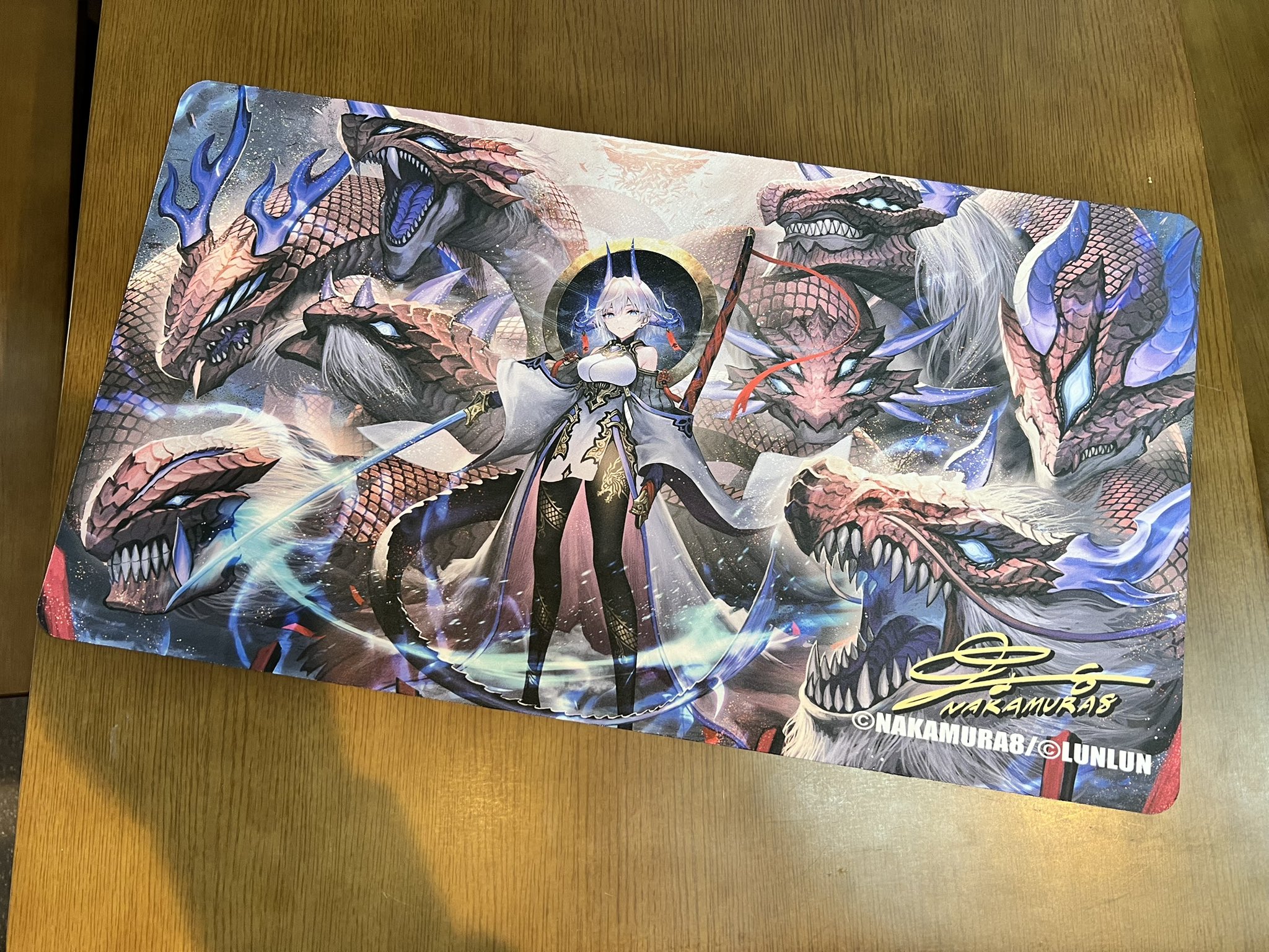 中村エイト先生 オリジナルプレイマット 九頭龍 【公式通販】