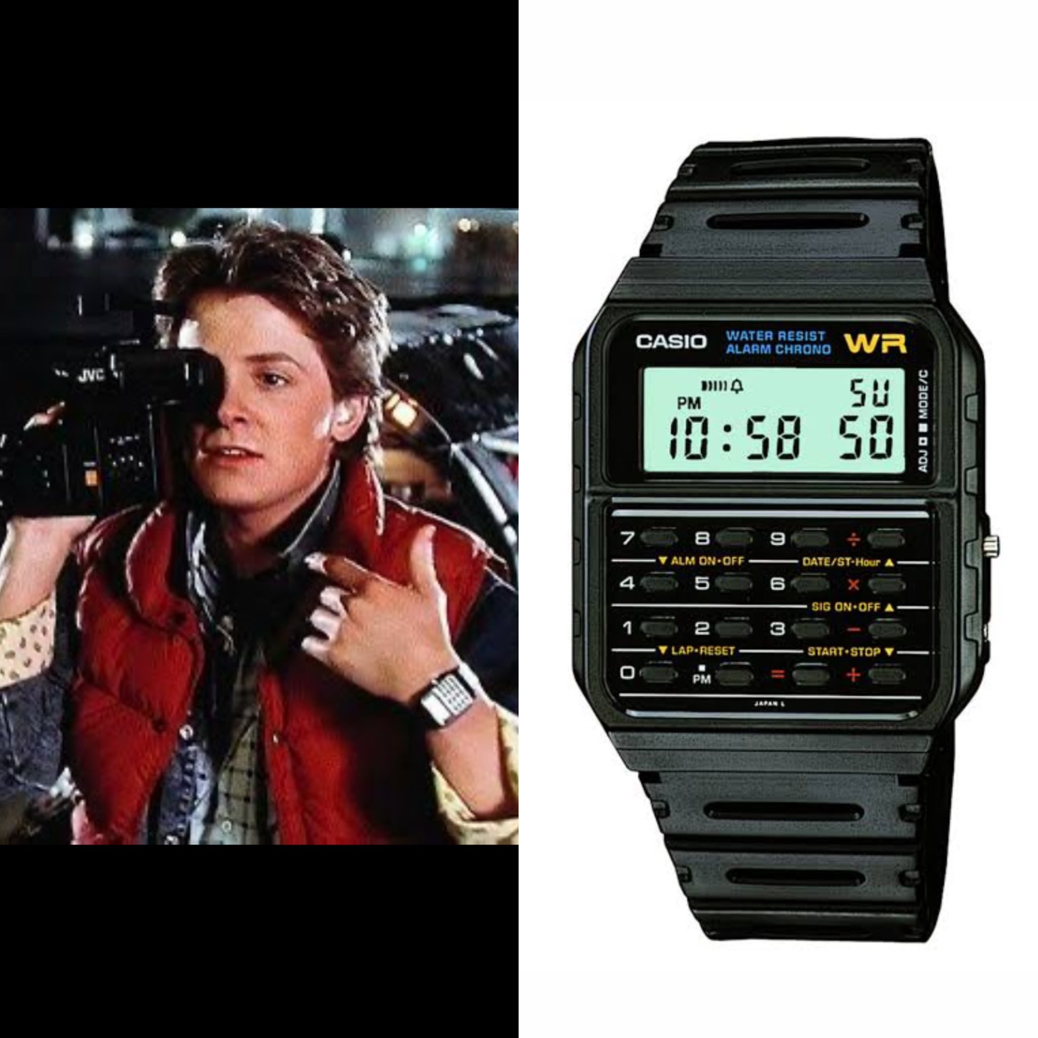 バック トゥ ザ フューチャ腕時計