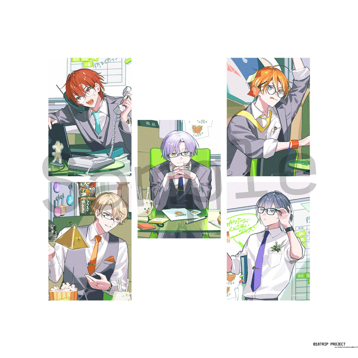 エイトリ しゅうまい 缶バッジ 証明写真館 エイトリ しゅうまい 缶