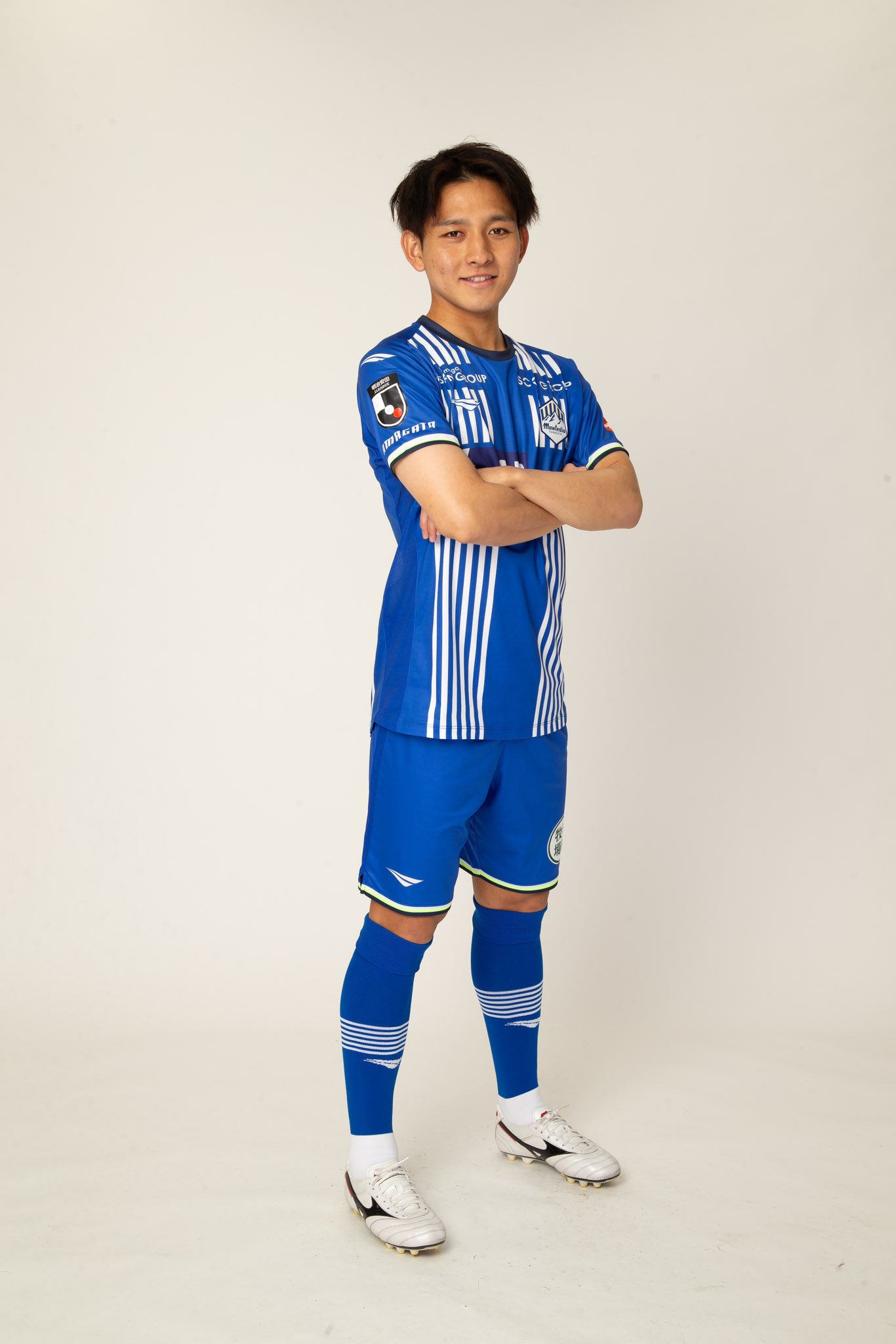 モンテディオ山形10氣田亮真の2024夏ユニフォーム、2025ユニフォームセット