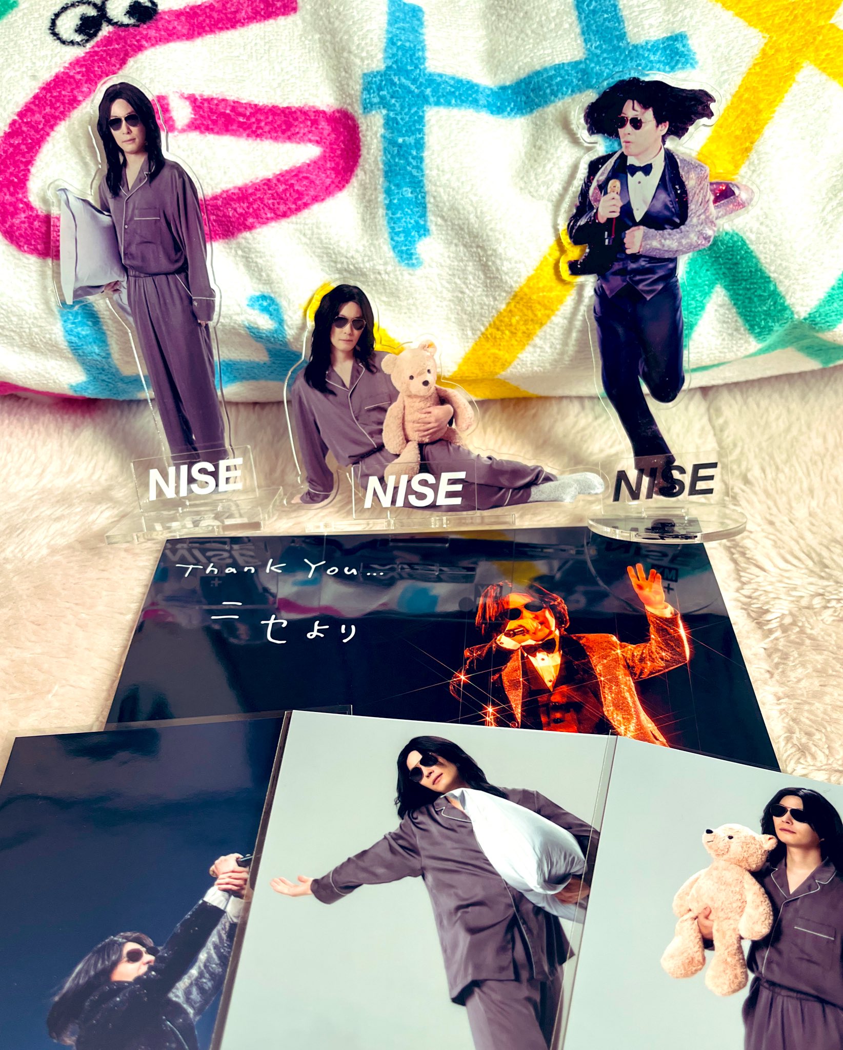 未開封 星野源 ニセさんのアクリルスタンド3枚セット ニセ明 アクリル