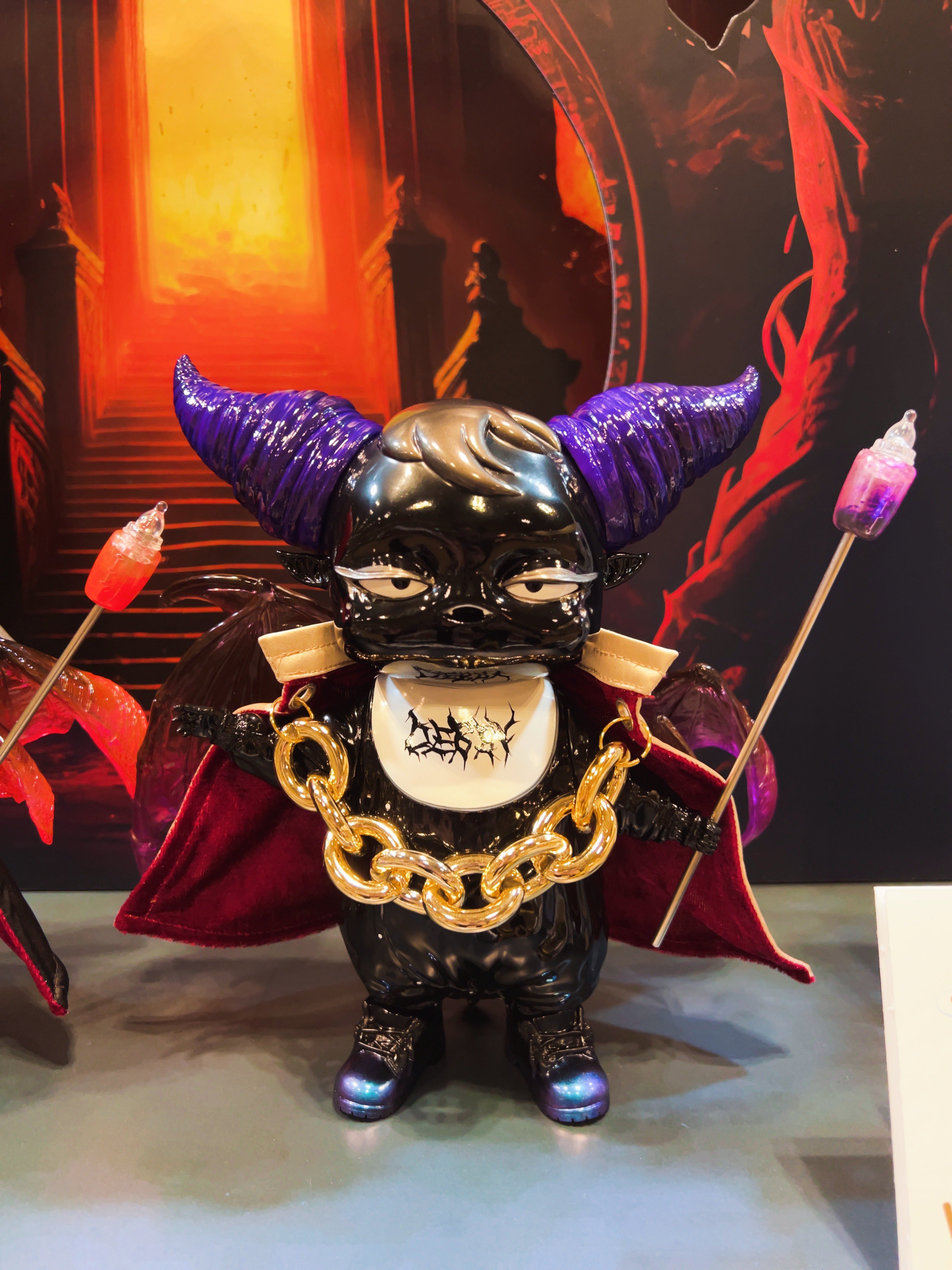 WF2025冬 オンライン抽選限定 MAマン DEBBYソフビ 魔王デビィ紫