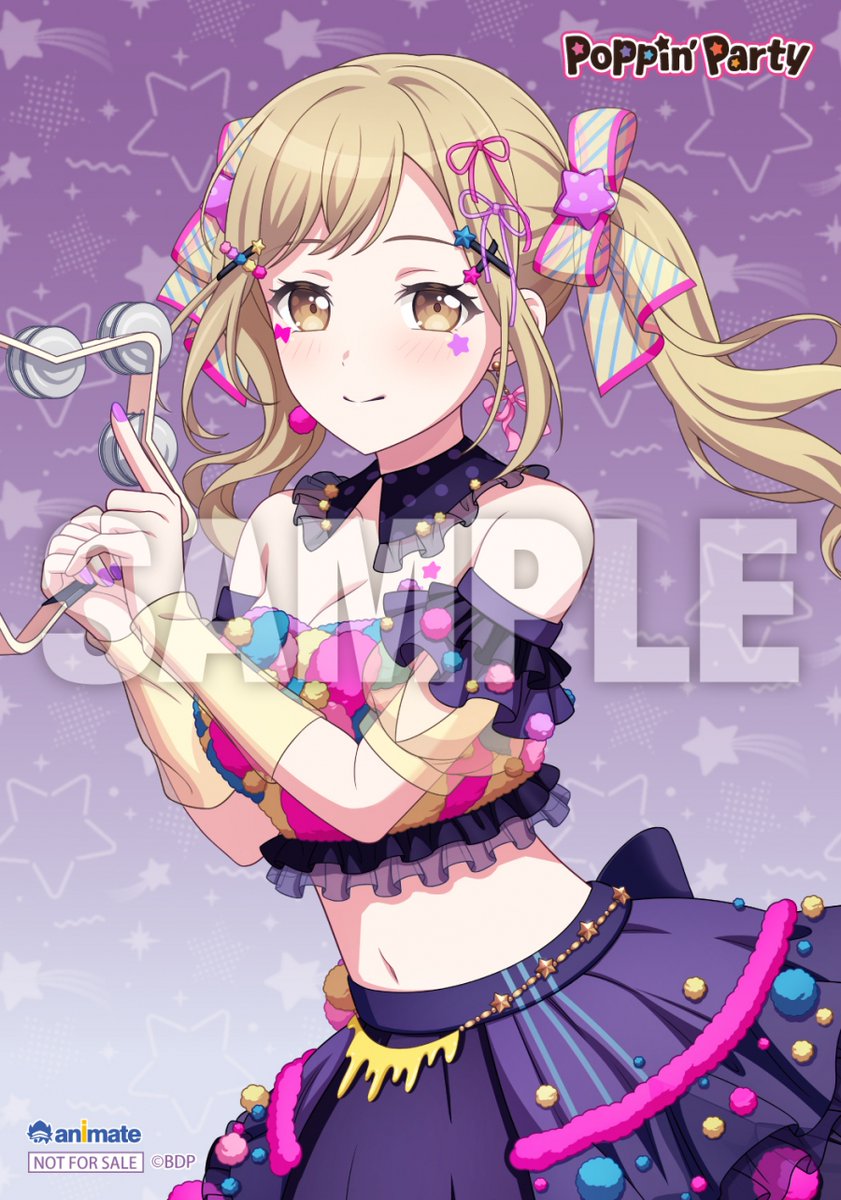 バンドリ 星型缶バッジ Poppin'Party レア品 バンドリ！ BanG Dream