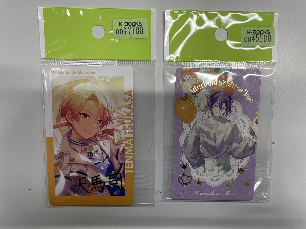 入荷情報】 プロジェクトセカイ 感謝祭 グリーティングカード（グリカ