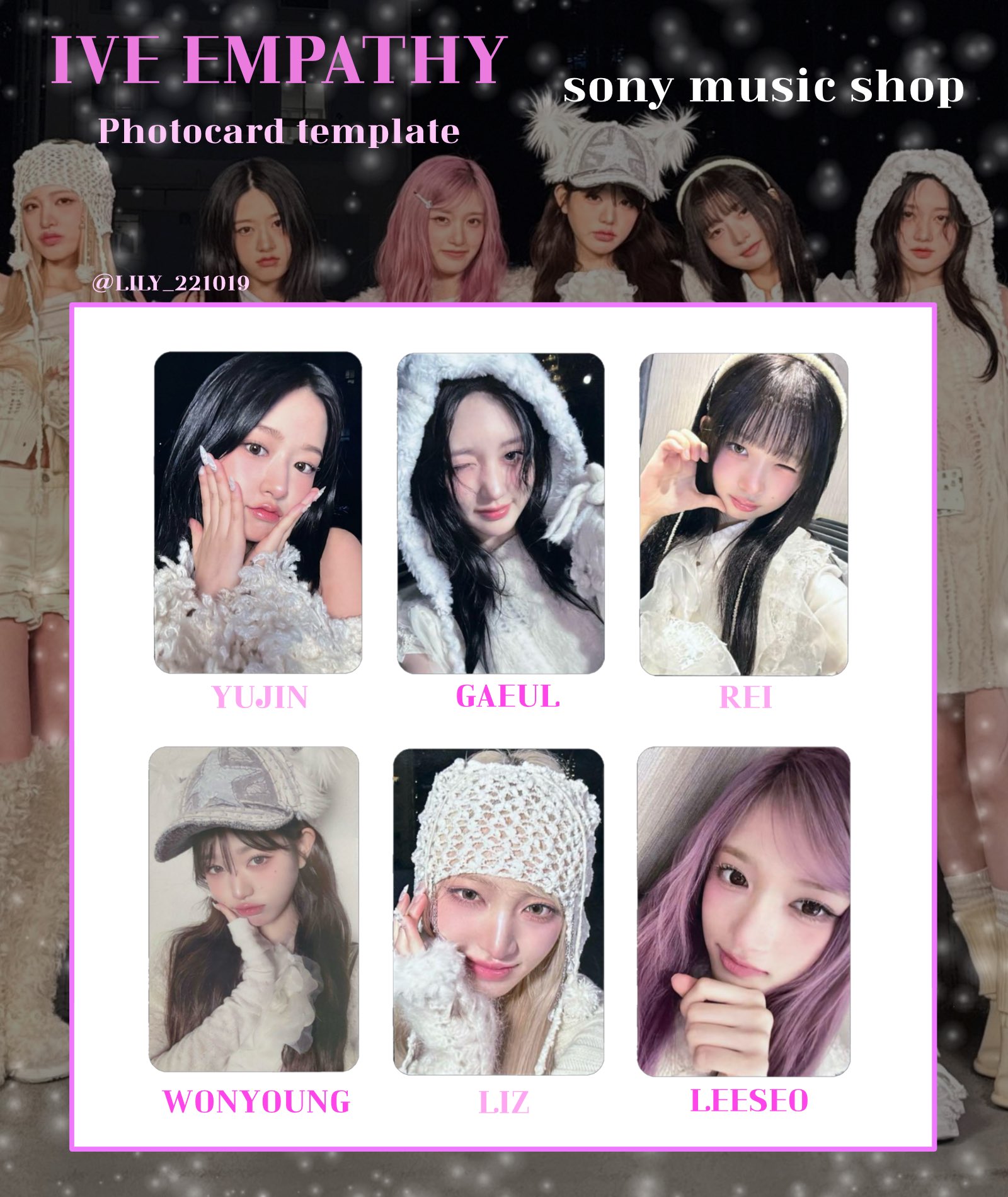 Ive Empathy ソニー Sonymusic トレカ コンプ Ive Empathy ソニー