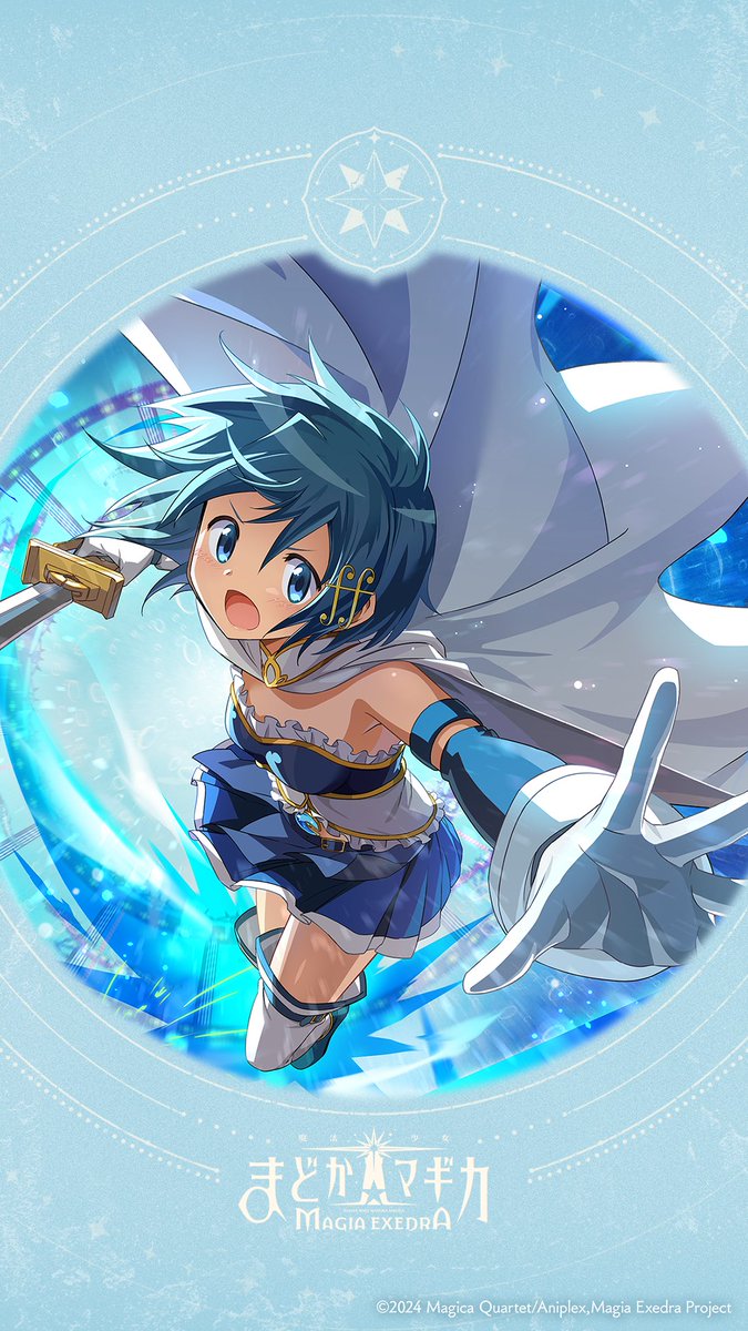 非売品 魔法少女まどか☆マギカ 美樹さやか B1 ポスター スロット劇場