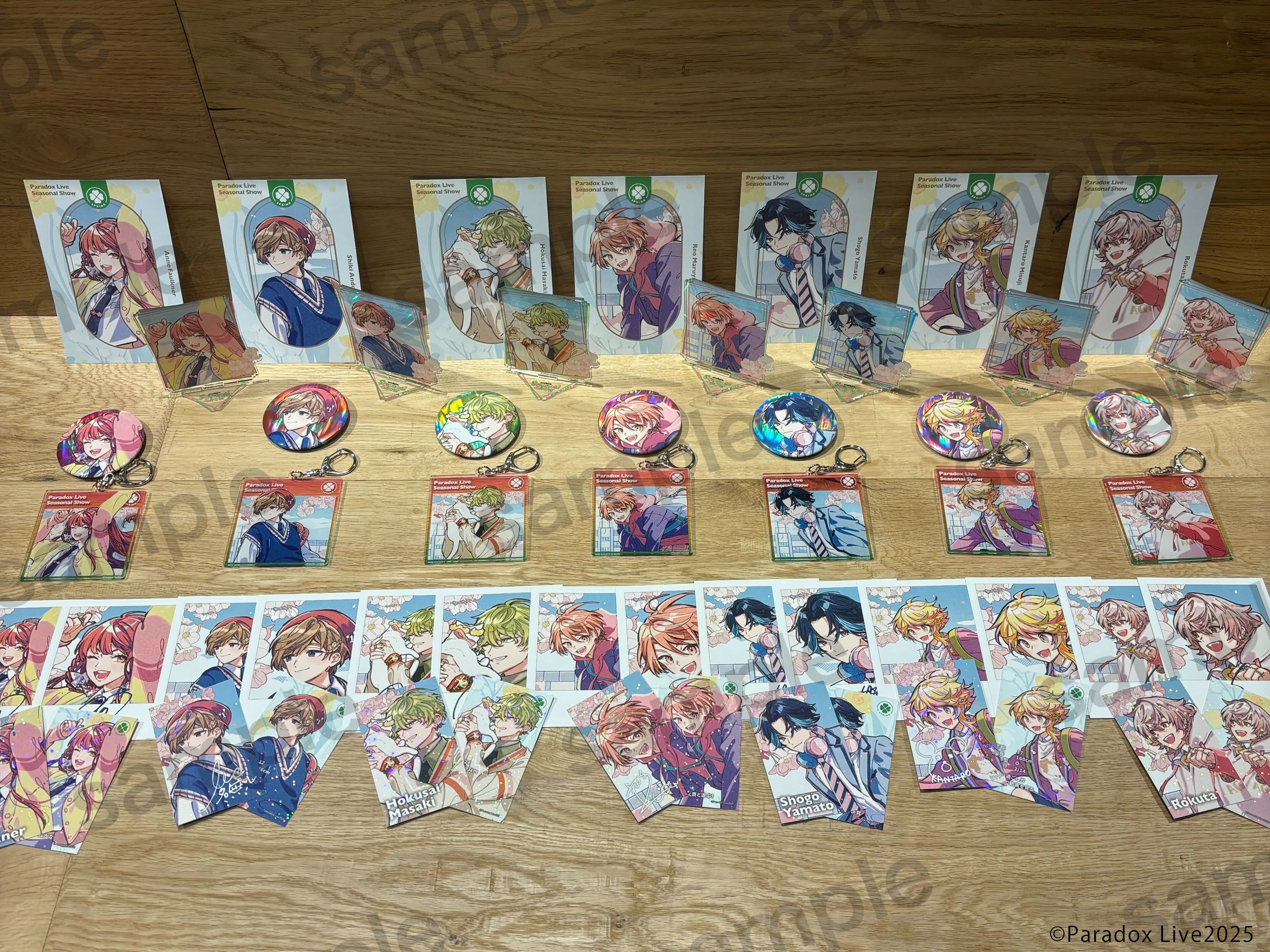 パラライ Season Show 缶バッジ 特典 パラライ Season Show 缶バッジ