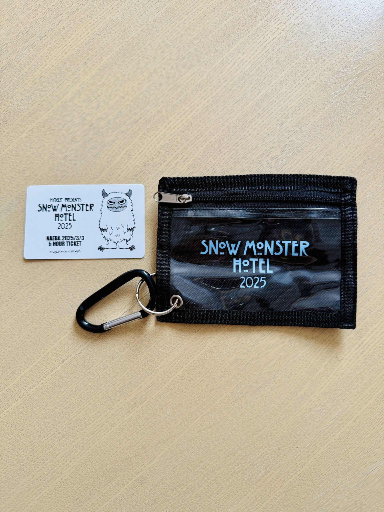 スノーモンスター ホテル 2025 特典 バッグ リュック HYDE 苗場 HYDE