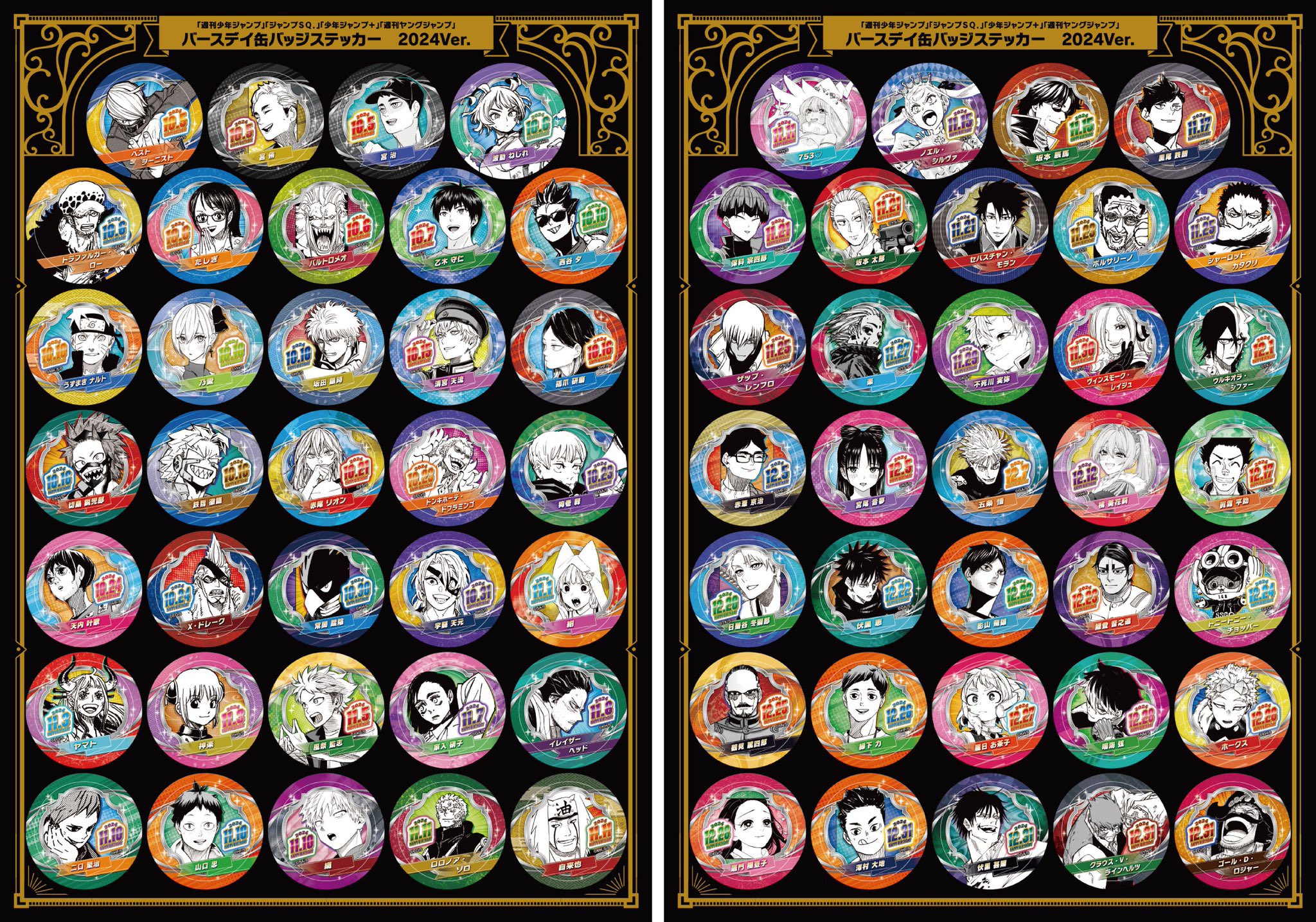 ハンターハンター キルア バースデー缶バッジ 142個 HUNTER×HUNTER