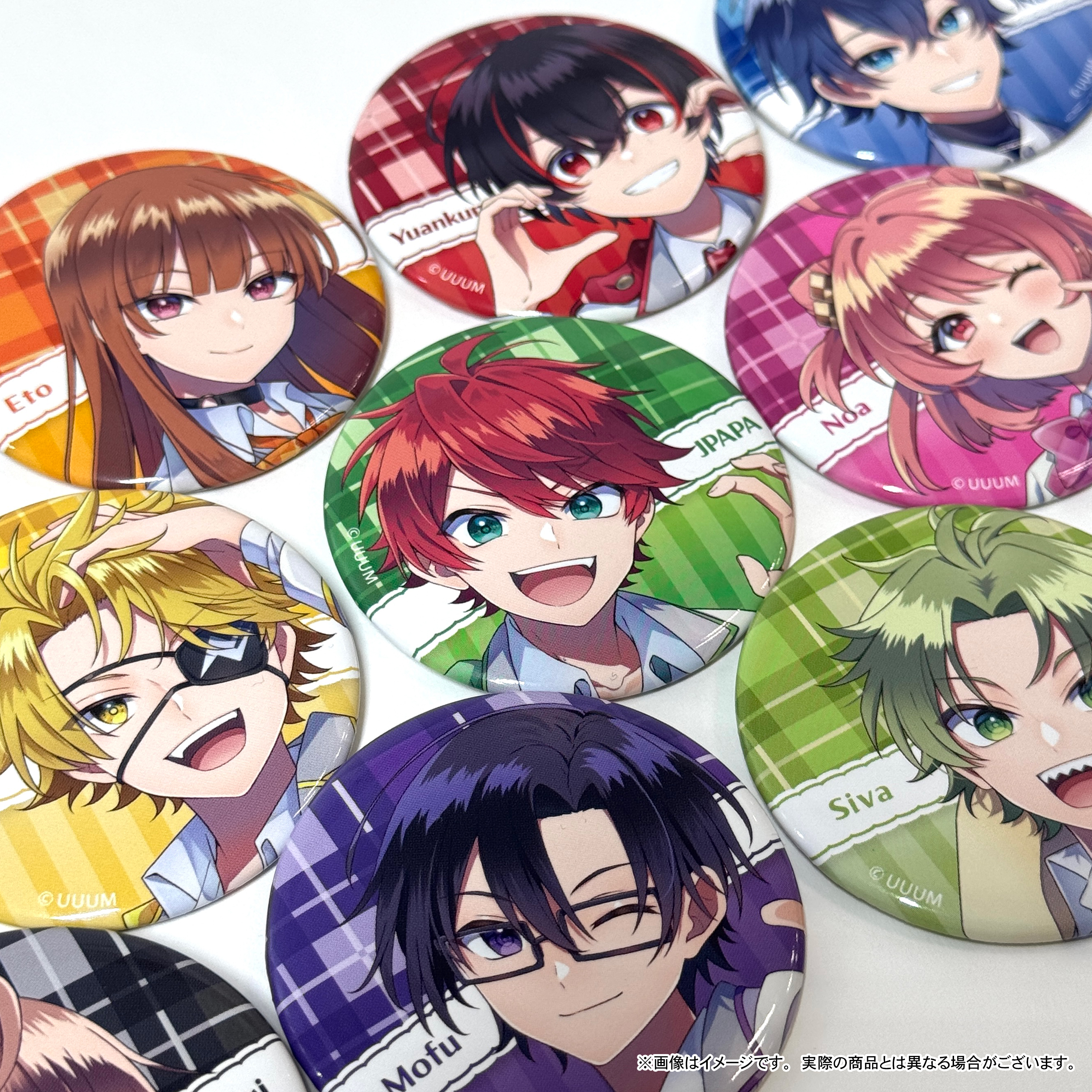 カラフルピーチ からぴちパラダイス2025 未開封 缶バッジ 10個セット