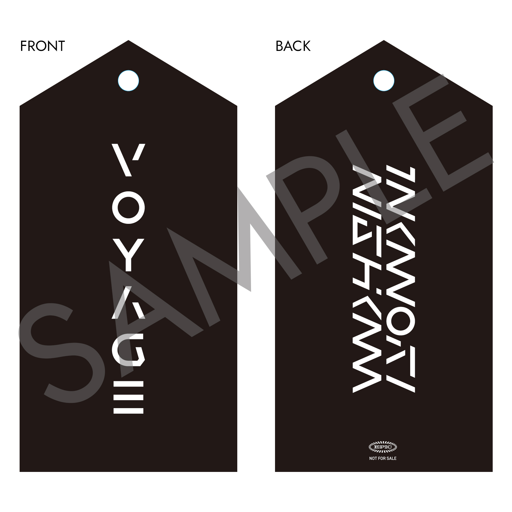 TREASURE ジフン ラゲッジタグ 直筆サイン 【公式通販】