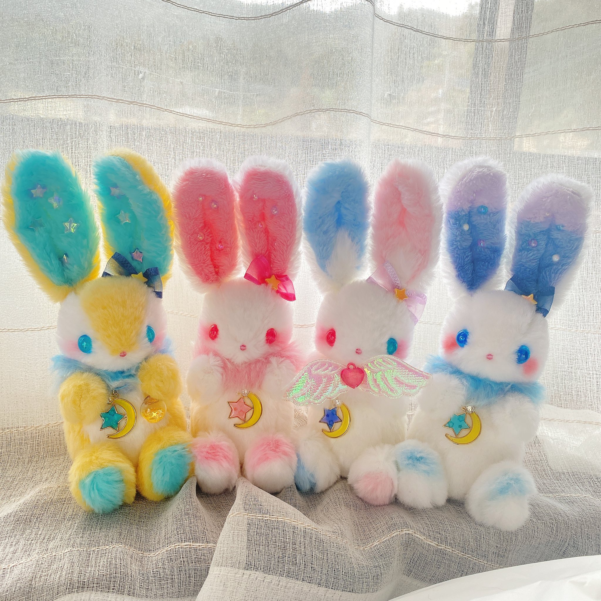 ハンドメイド】ユメミルBunnyぬいぐるみ(エンジェル)