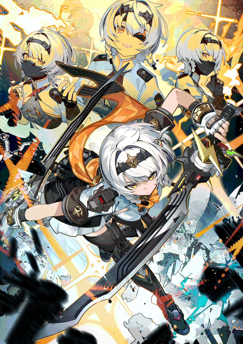 ゼンレスゾーンゼロのアンビーさんを描かせていただきました