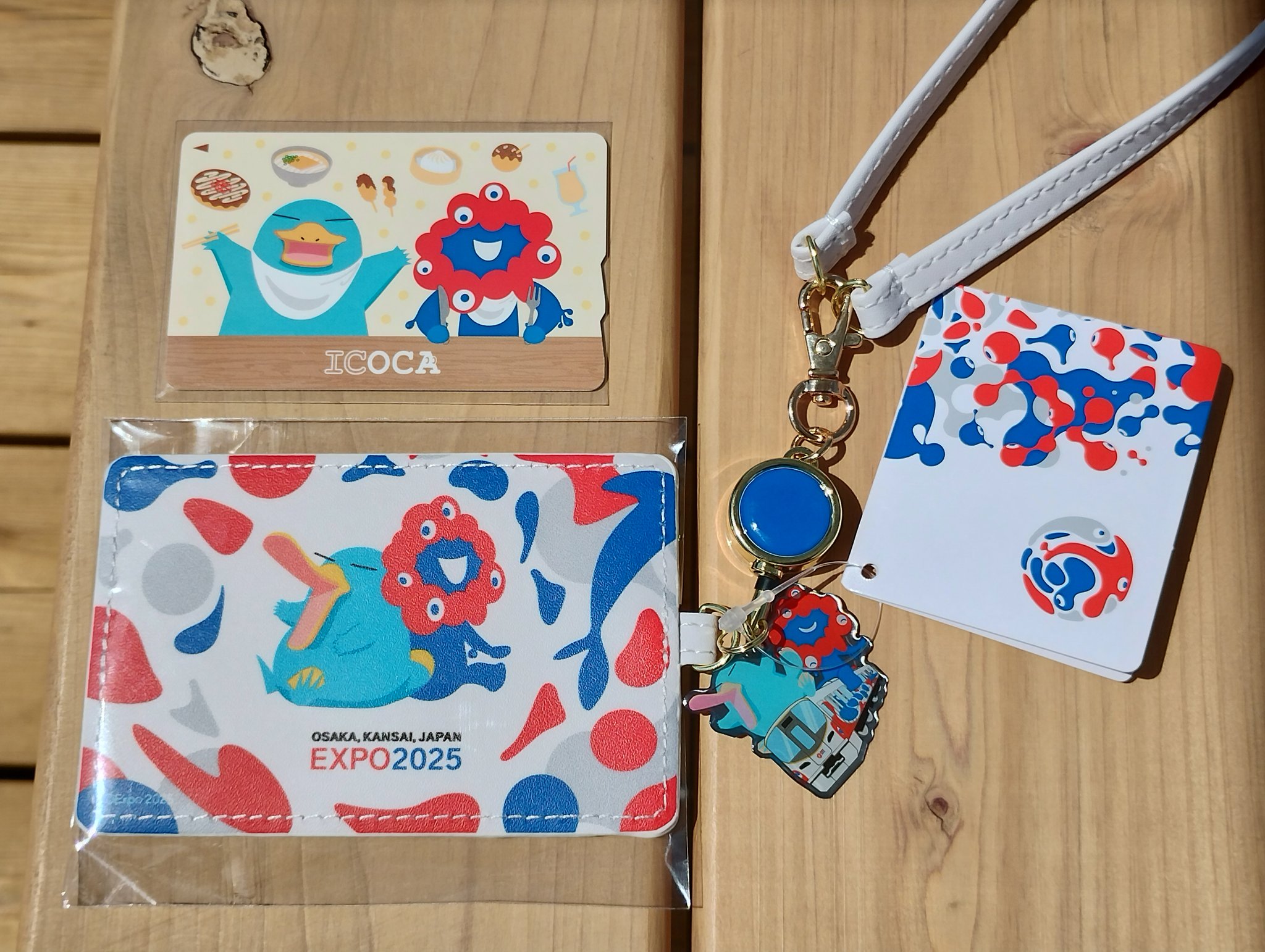 ICOCA ミャクミャク イコちゃん EXPO 2025 限定 ICカード 万博記念