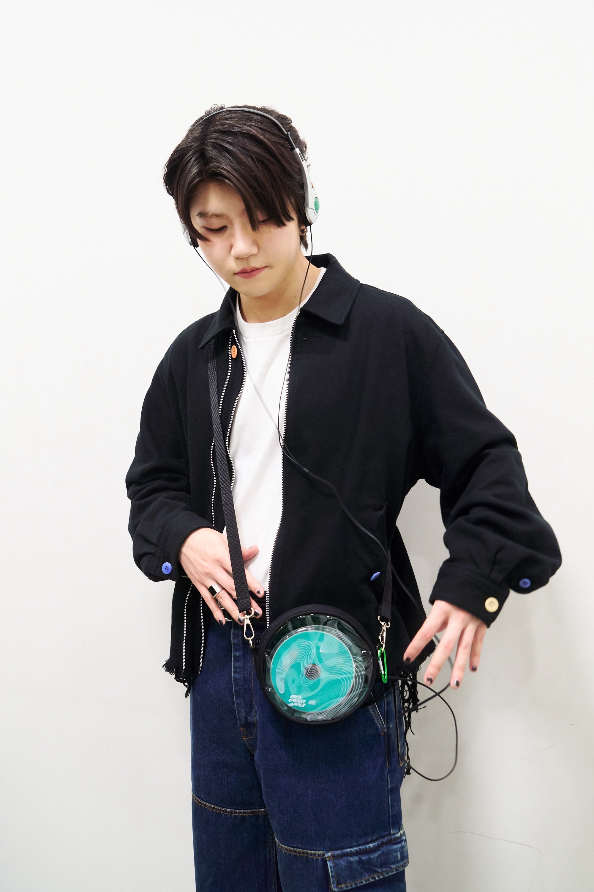 ミセスグリーンアップル ポータブルCDプレイヤー ショルダーバッグ付き