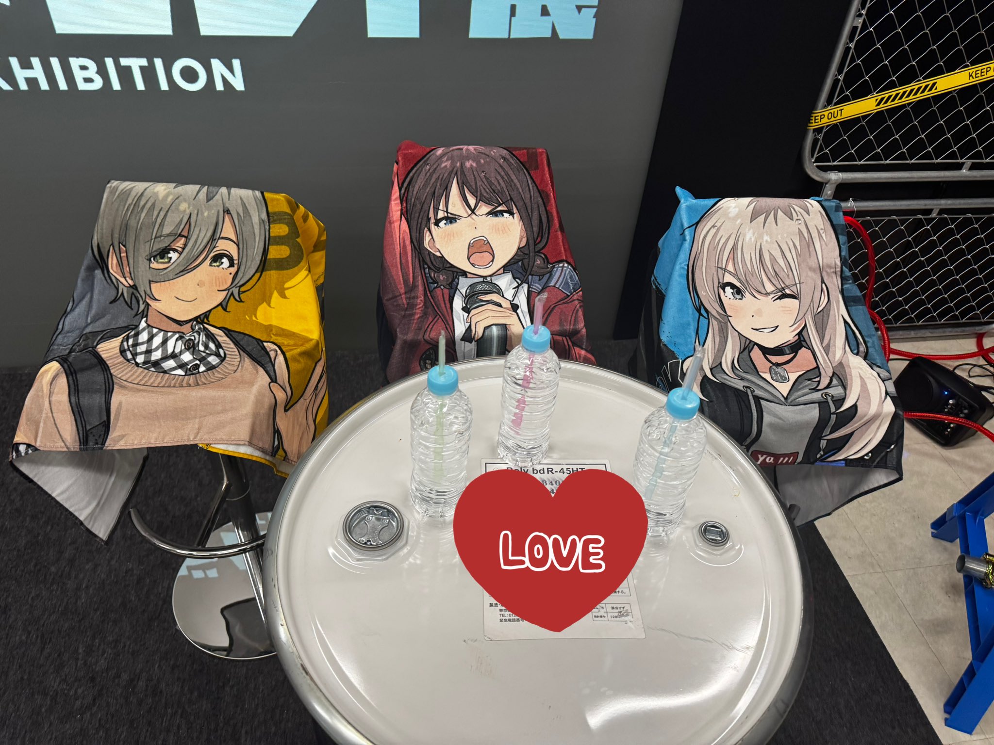 ガールズバンドクライ展 オリジナルステンレスボード ガルクラ展 トゲ