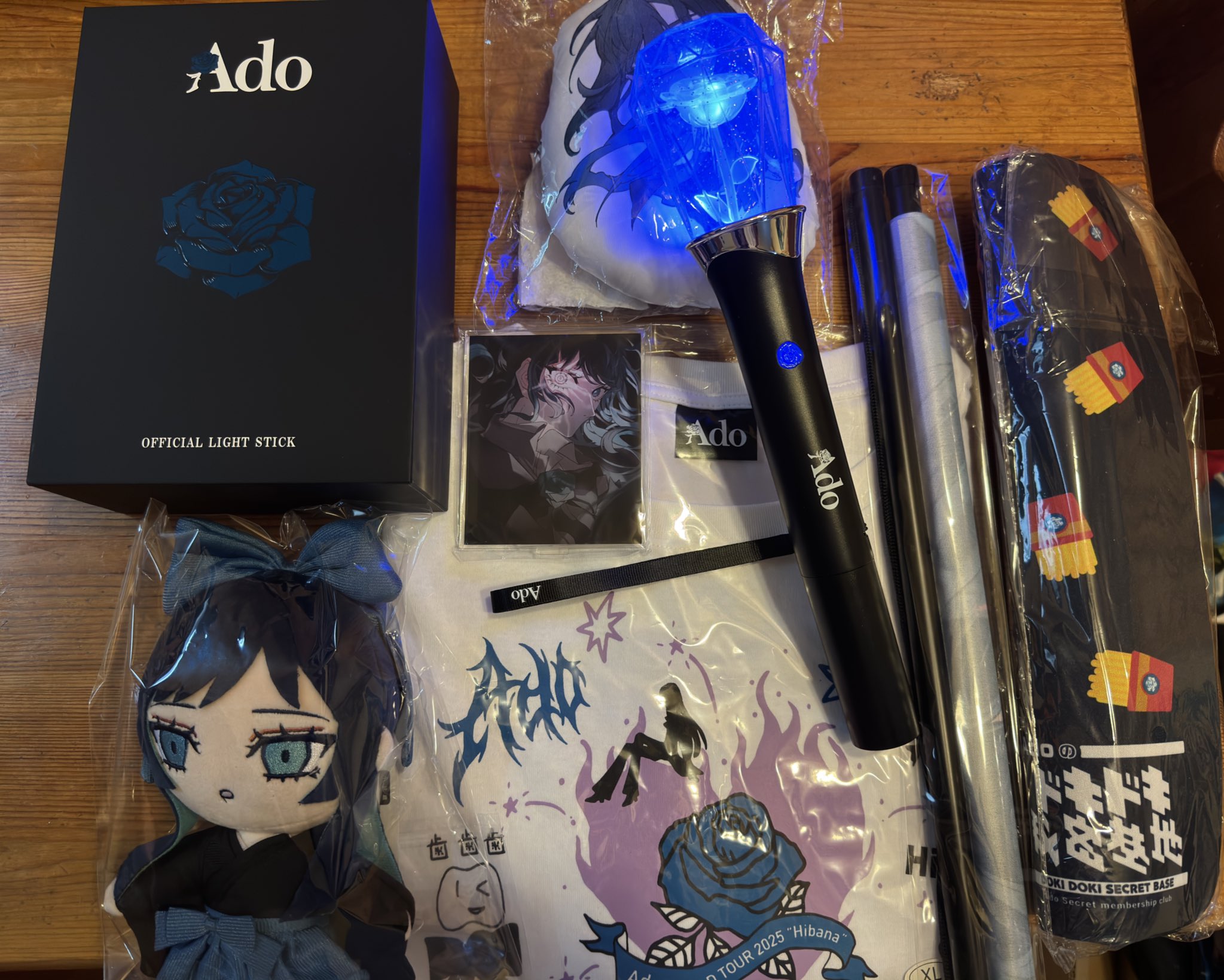 Ado 8点セット 何入れようかなランダムポーチ Hibana 8点セット Ado 何