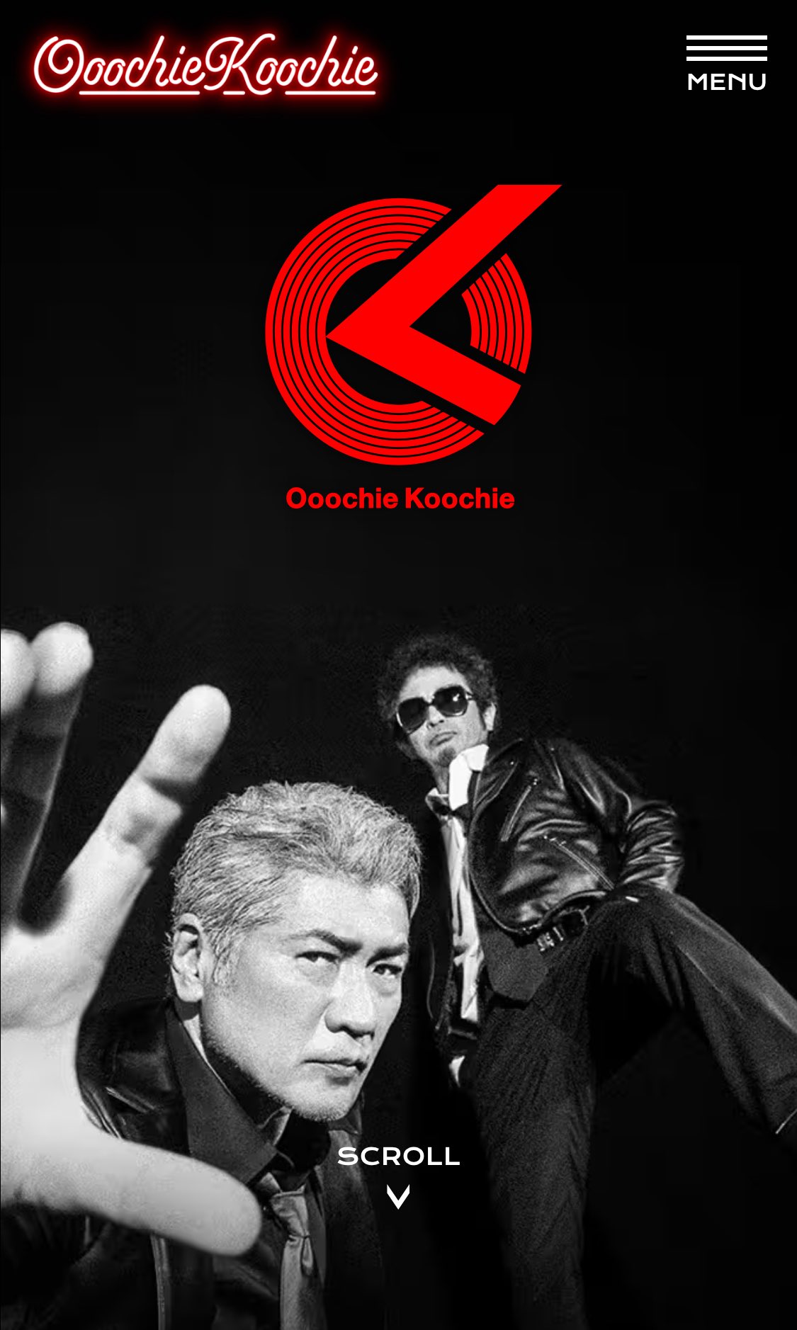 Ooochie Koochie Tシャツ 奥田民生 吉川晃司 ＜SUMI＞ XL Ooochie