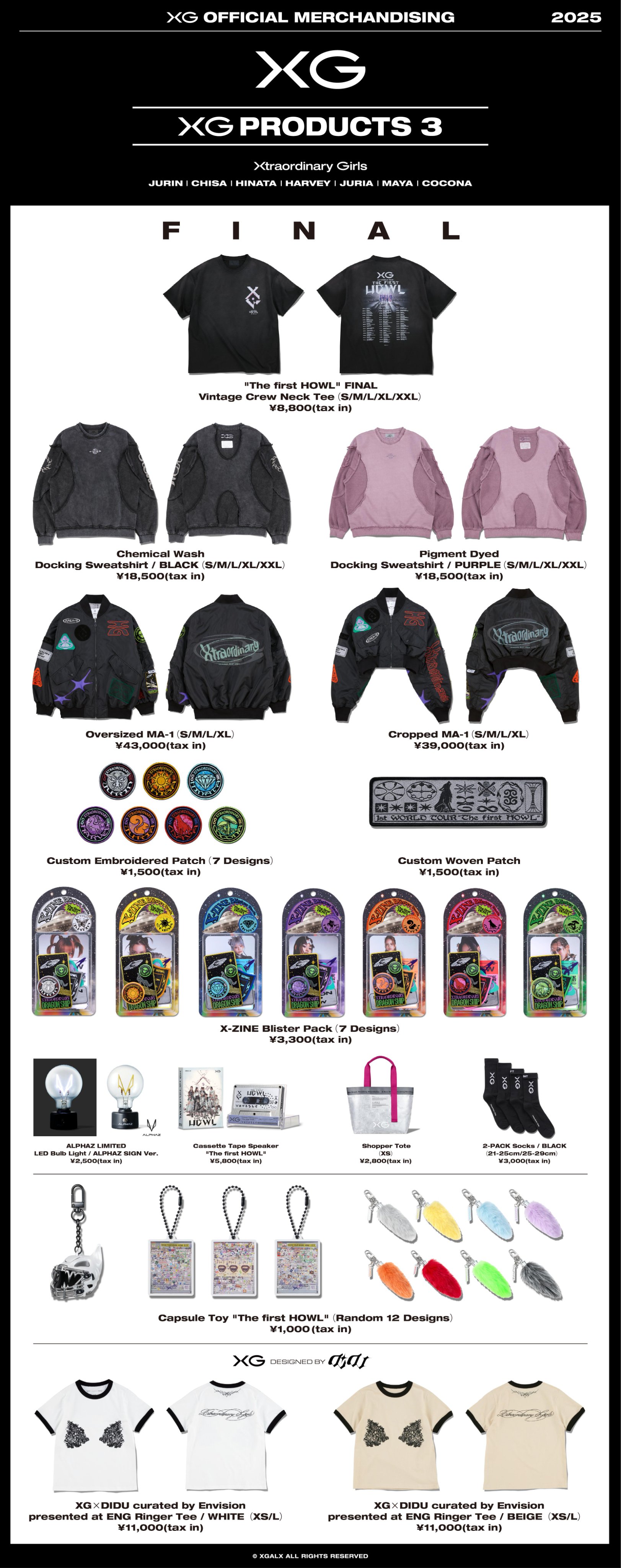 Coachella 2025 XG 会場限定T XLサイズ