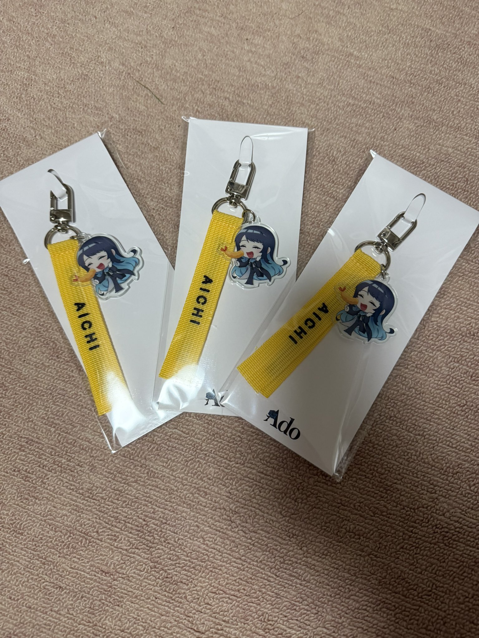 Ado ご当地ストラップ 8種 (宮城なし) Ado ご当地ストラップ 宮城 Ado