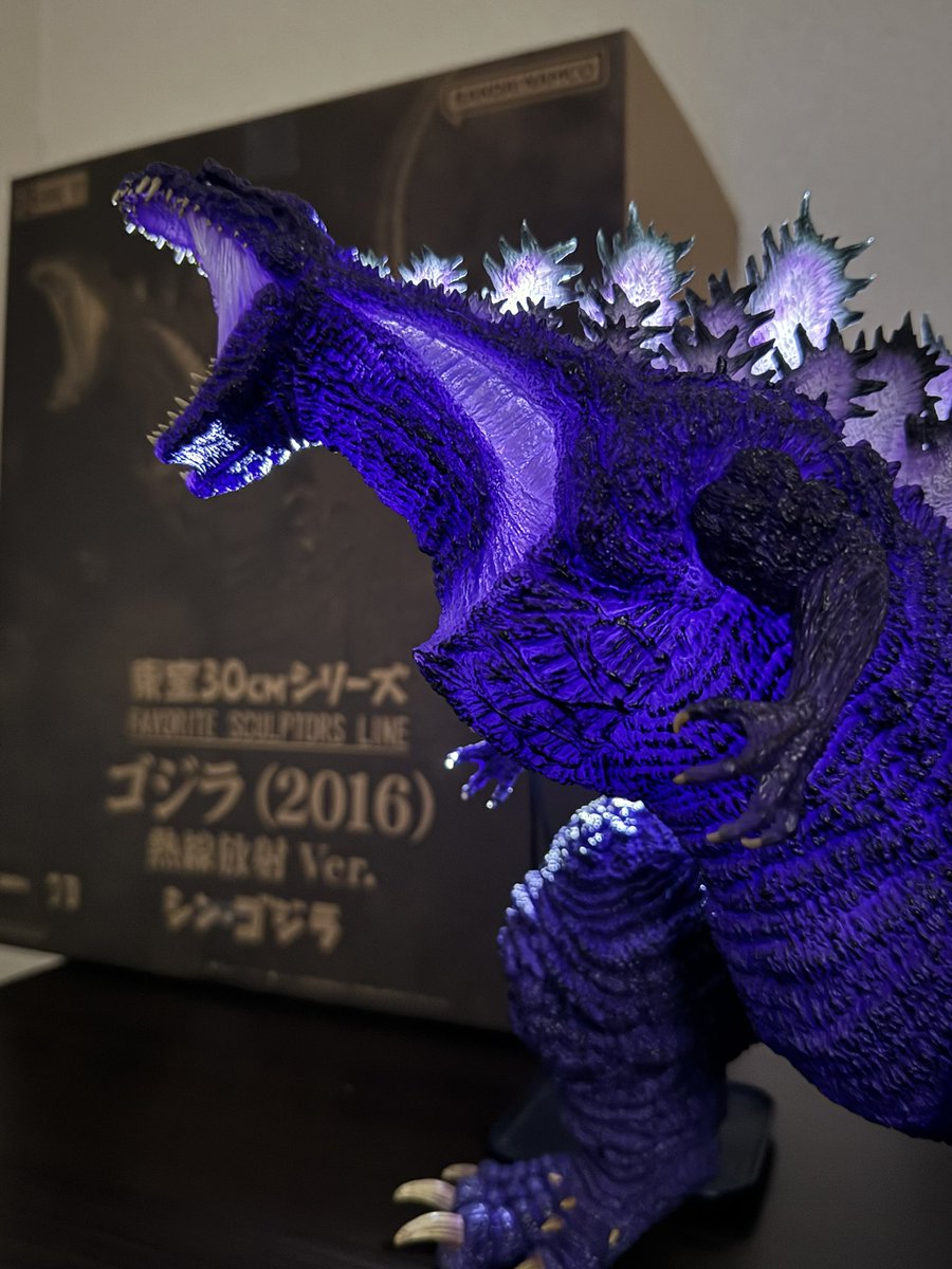 ゴジラ・THE・アート展 東宝30cmシリーズ ゴジラ(2016)熱線放射Ver