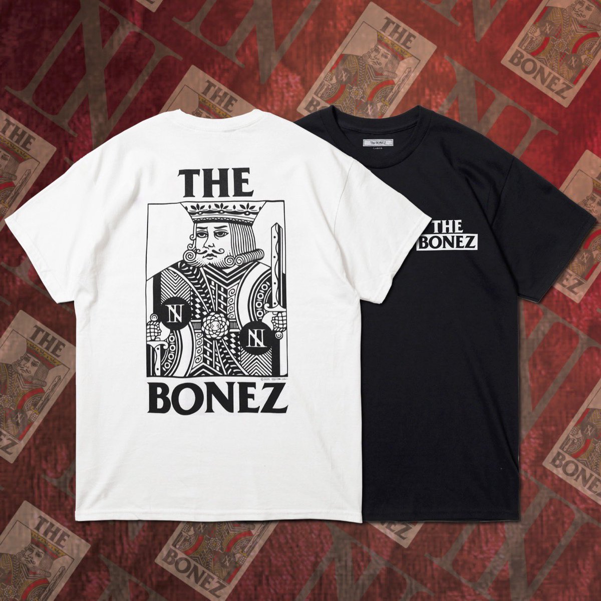 The BONEZ T$UYO$HI 50th Tシャツ Lサイズ ホワイト The BONEZ T$UYO