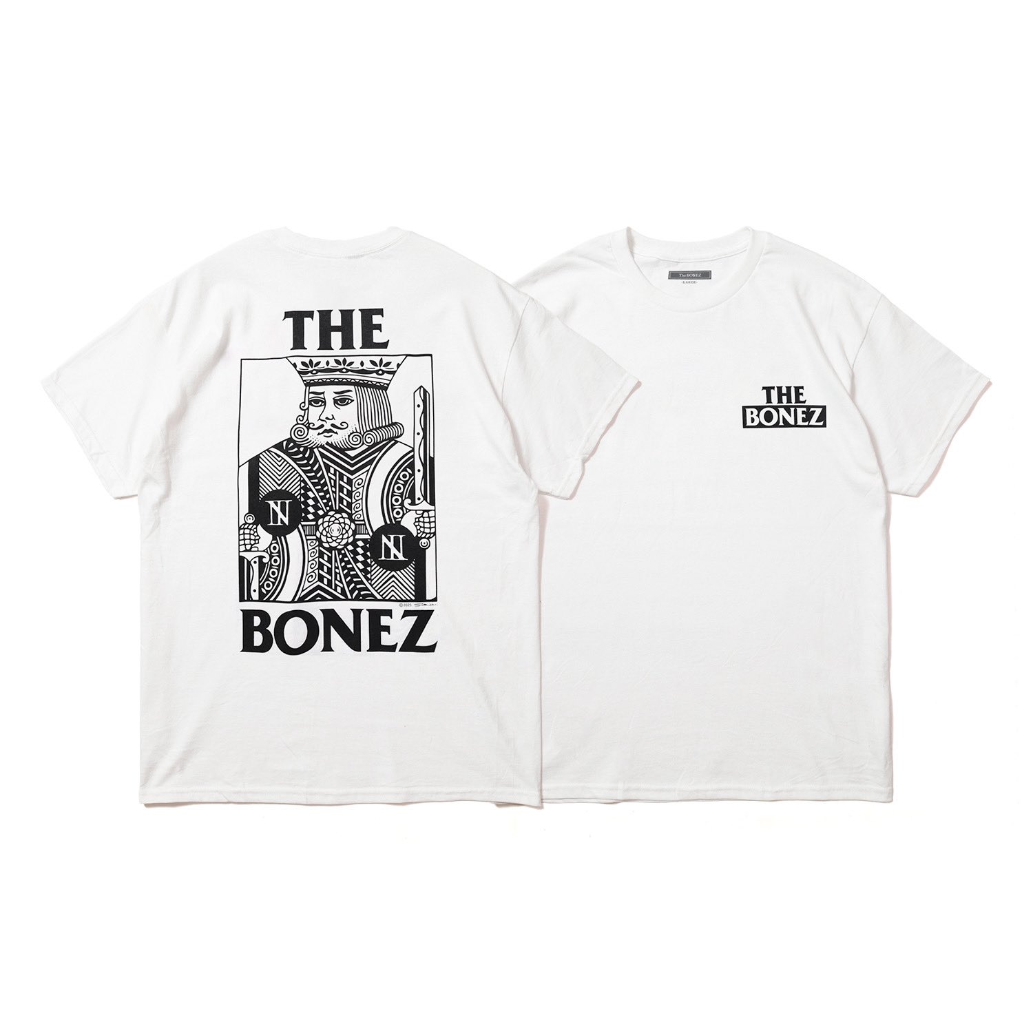 ミュージシャン KING THE BONEZ with SHO WATANABE Tee ミュージシャン