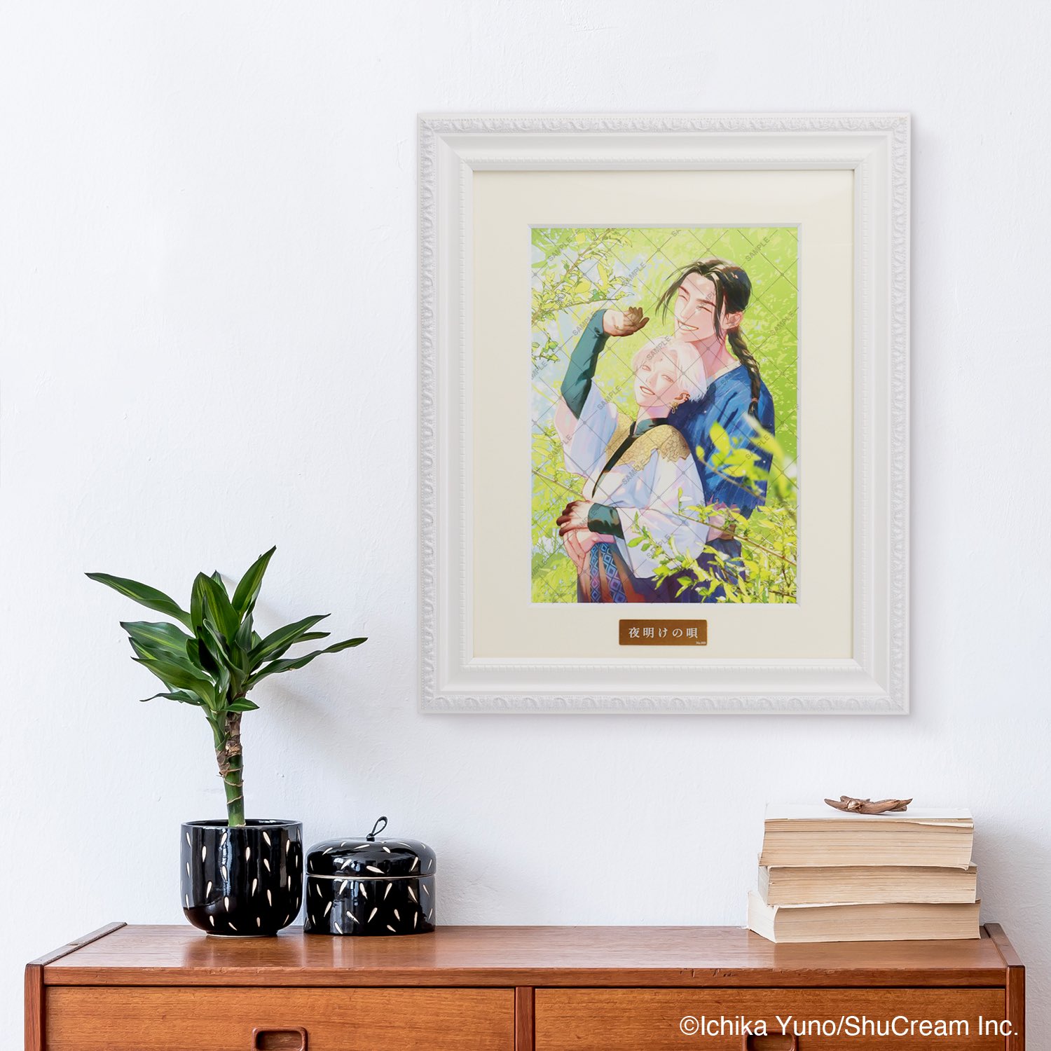 ユノイチカさん 夜明けの唄 数量限定 直筆サイン入り キャンバスボード