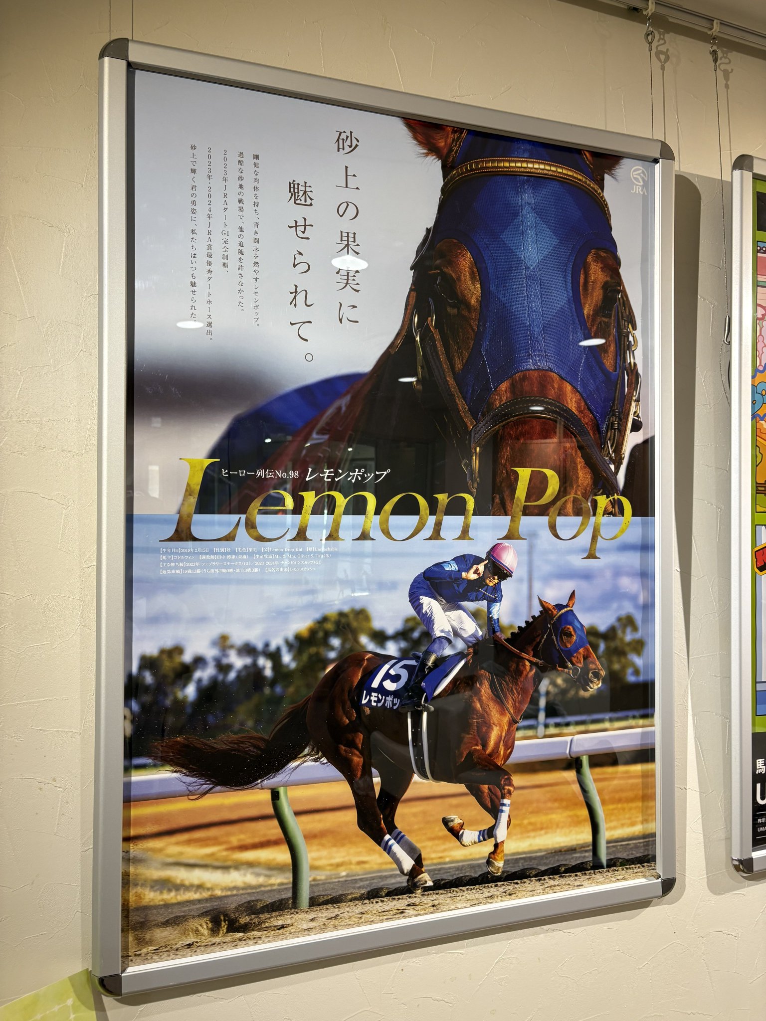 2024年 チャンピオンズカップ レモンポップ ポスター 【公式通販】