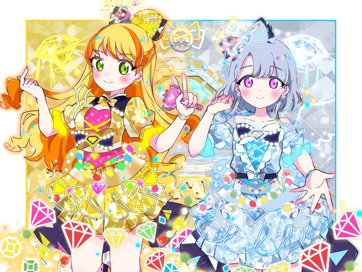 ジュエルバズリウムダイヤ / アクアマリン #ひみつのアイプリ