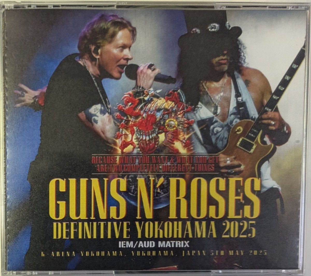 Guns n' Roses 横浜公演リトグラフ、ポスター Guns N' Roses Japan