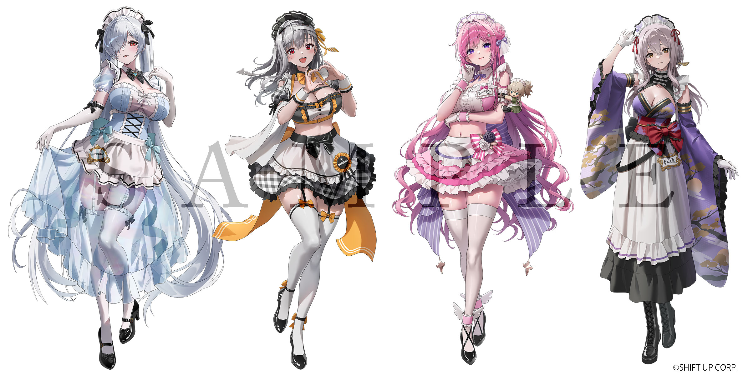 シンデレラセット 勝利の女神：NIKKE and GALLERY コラボカフェ