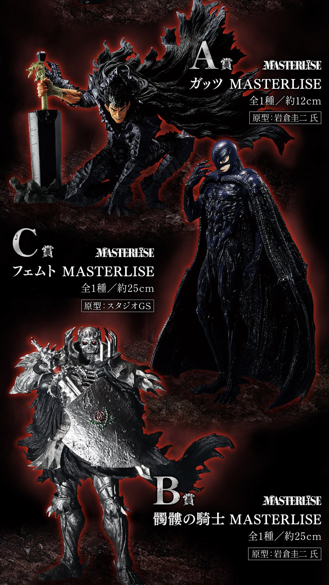 一番くじ ベルセルク フェムト 髑髏の騎士