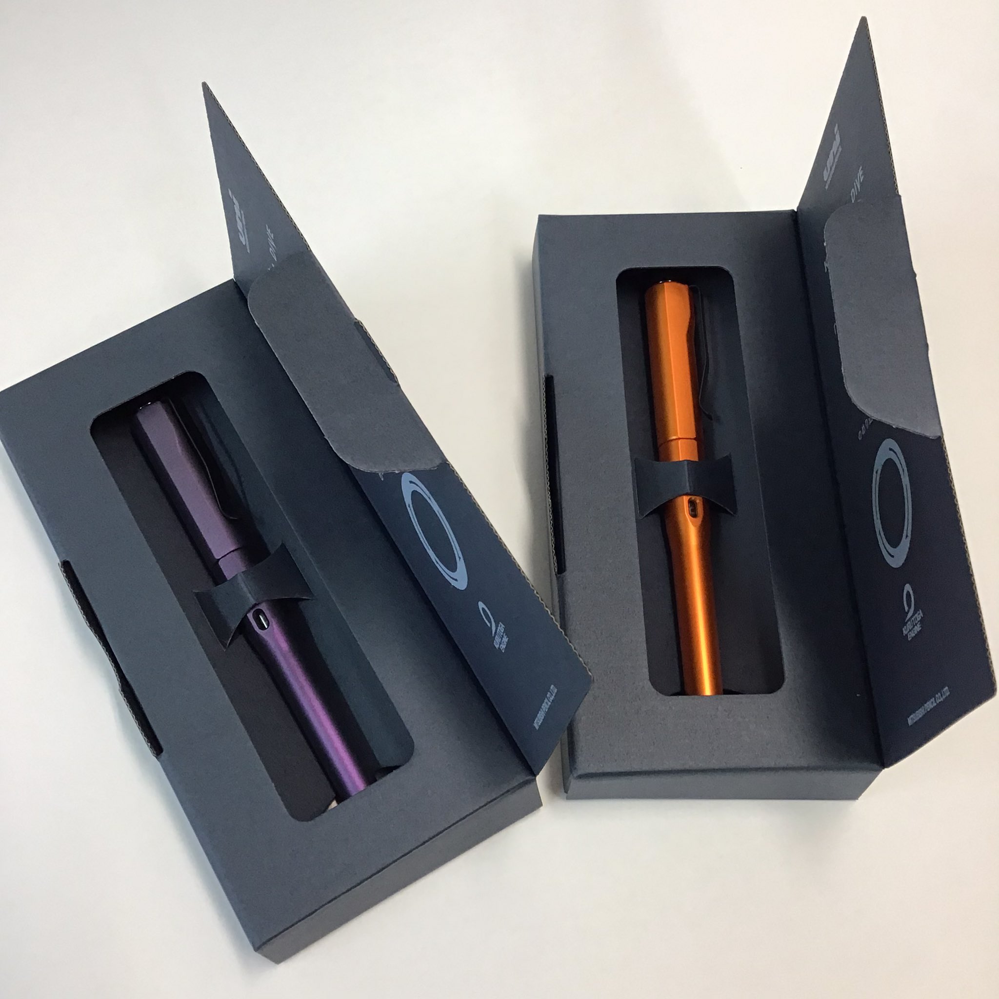 クルトガダイブ トワイライトオレンジ オーロラパープル 2本セット