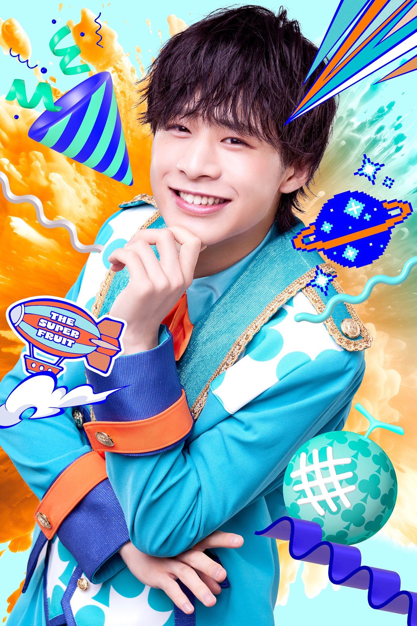 堀内結流 スパフル the superfruit 生写真 THE SUPER FRUIT（スパフル