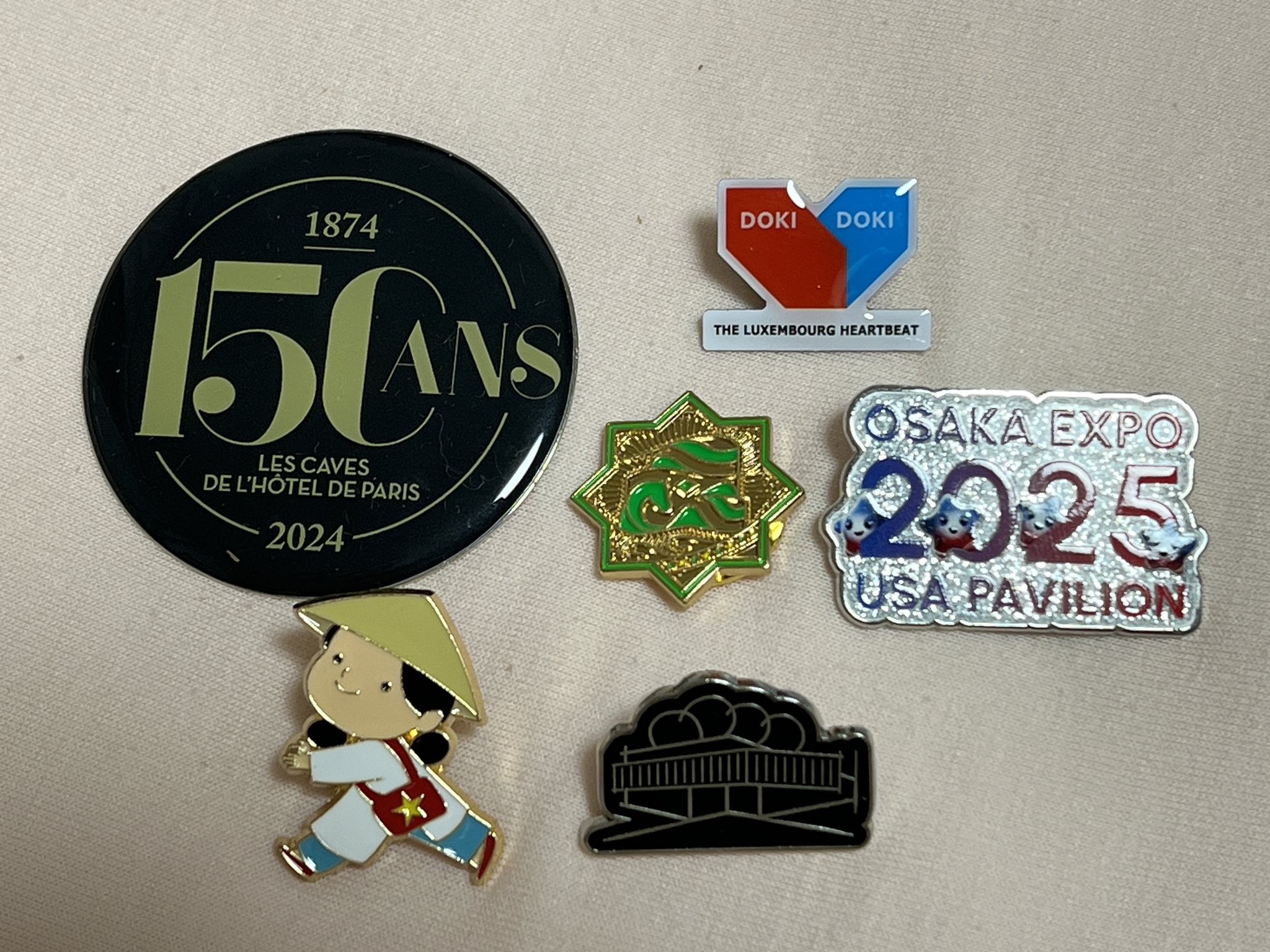 ルクセンブルク館 エキスポ2025 ピンバッジ Expo 2025 希少】 大阪万博