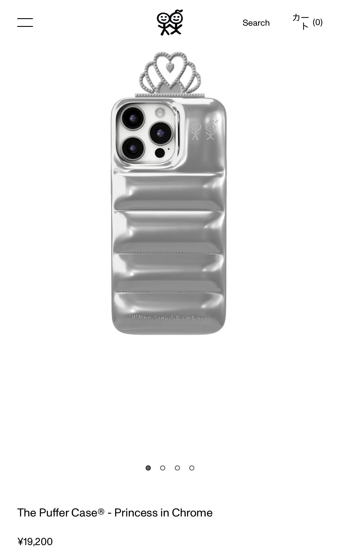 iPhoneアクセサリー Urban Sophistication Chrome 15 Pro Max The