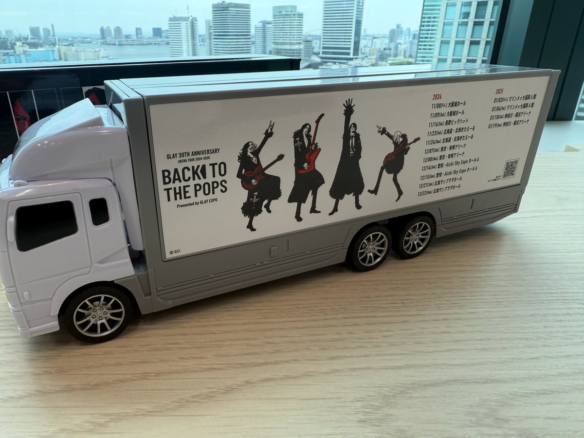 GLAY GIGO アドトラック GLAY 30th anniversary RCアドトラック GiGO