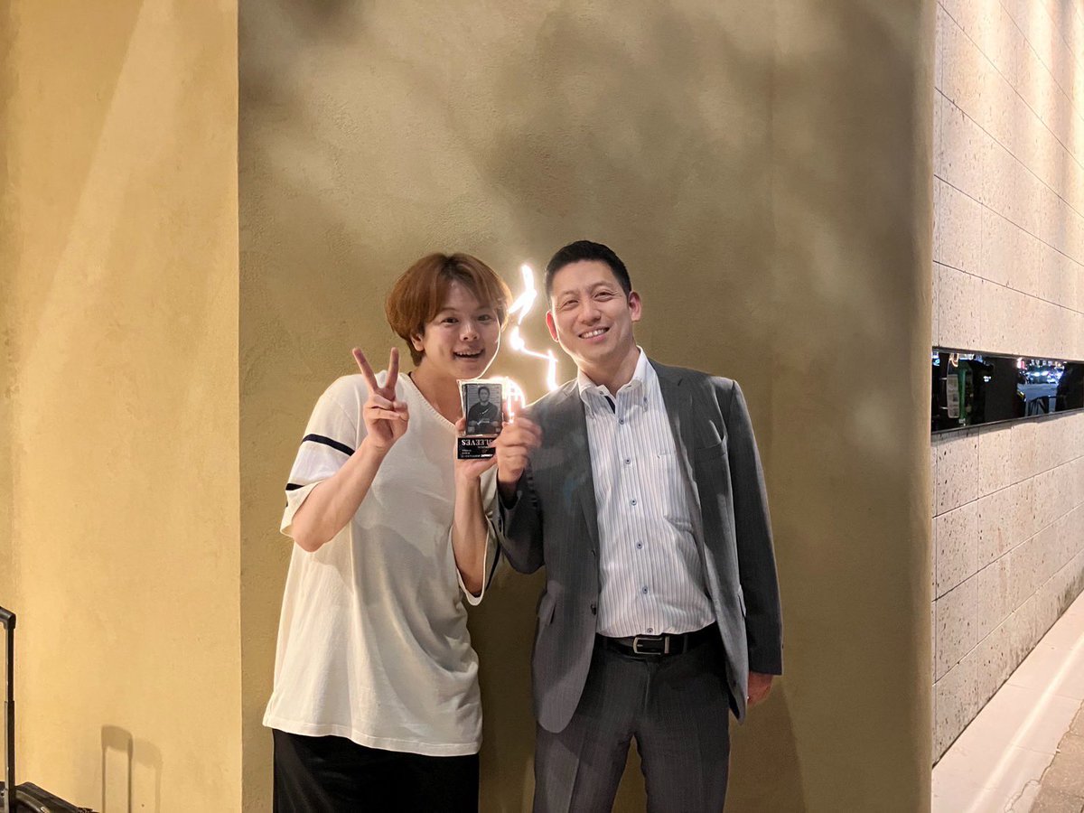 ぢゃん！！まさかまさかの学生時代憧れだったプレイヤー黒田正城さんと