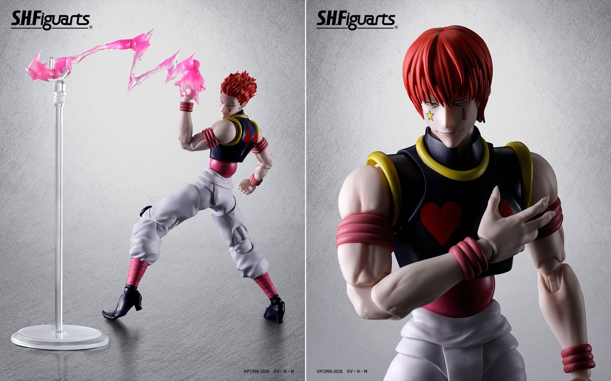 2月2日(月)16時一般予約解禁】 「S.H.Figuarts HUNTER×HUNTER ヒソカ