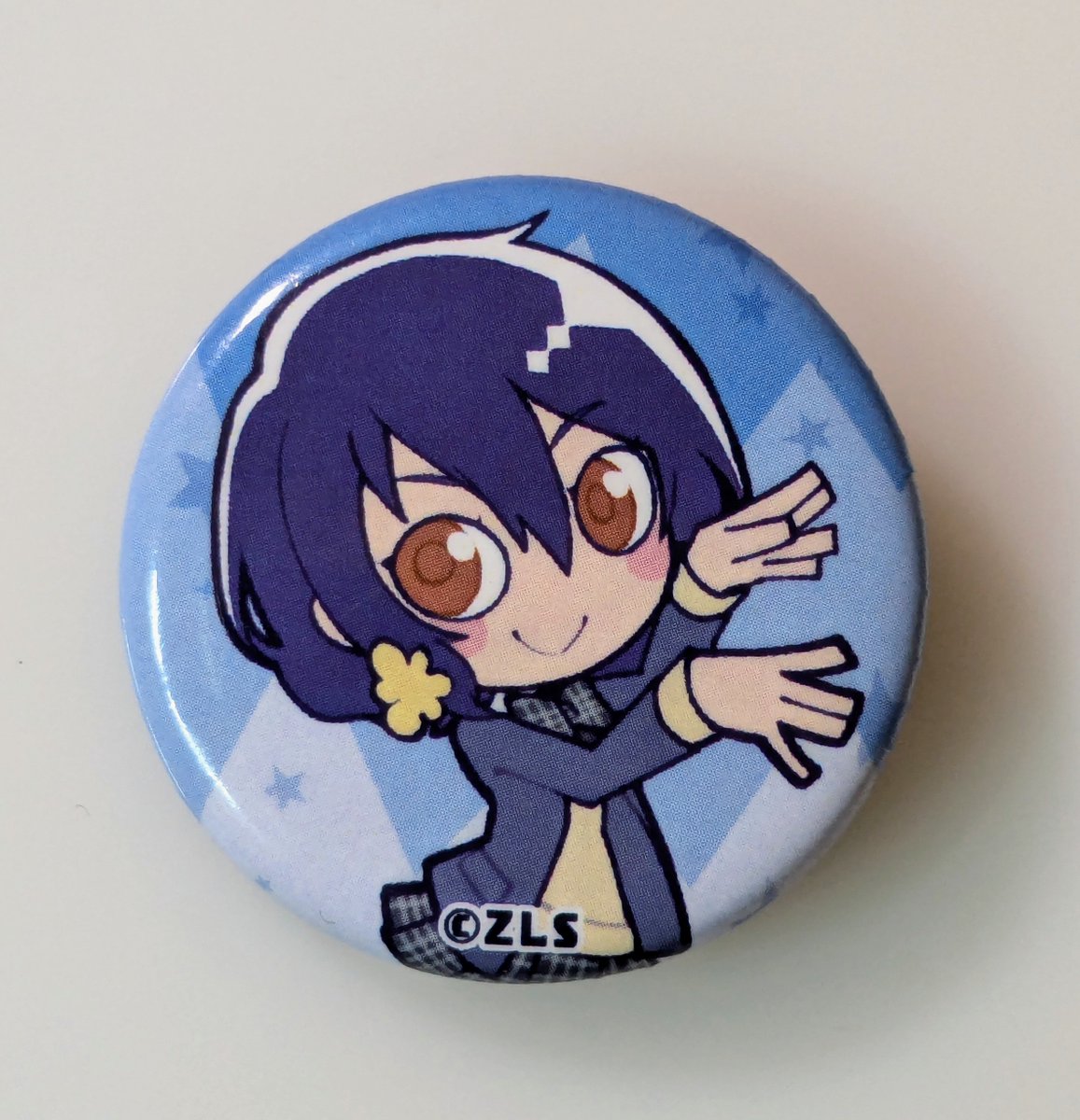 ぷよクエみたいなタッチの水野愛さんの缶バッジ。全く記憶に無いけど各