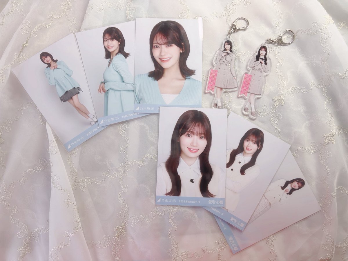 いろはちゃんの生写真もここねんの生写真コンプできました💖💖協力して