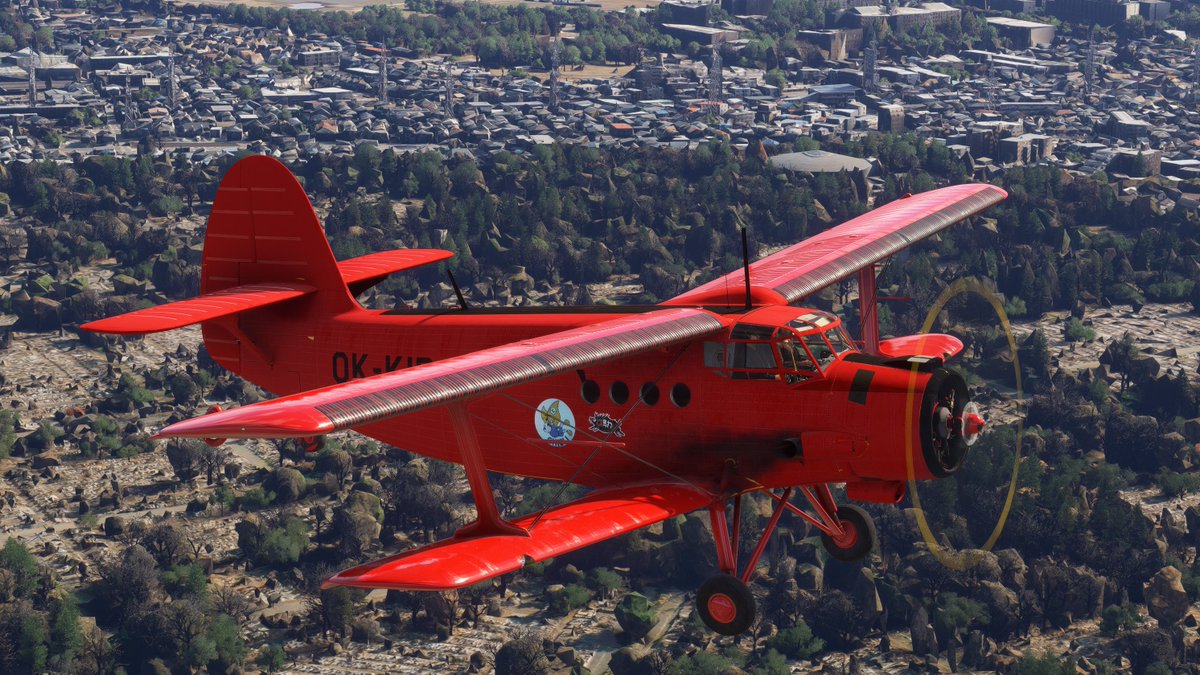 アントノフAN-2 OK-KIB 某有名日本人パイロットがチェコで中古機を購入